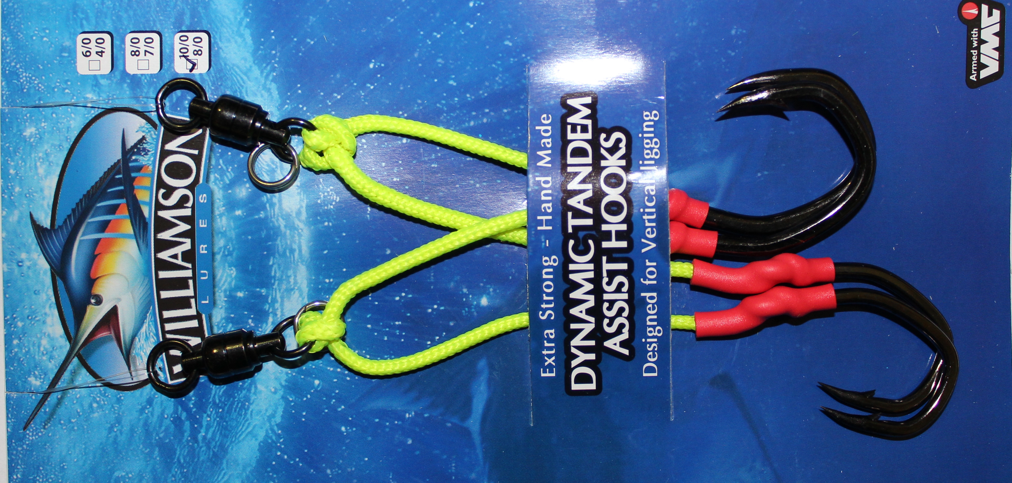 (DX)ANZUELO WILLIAMSON DYNAMIC TANDEM 10/0-8/0(2unid) 2