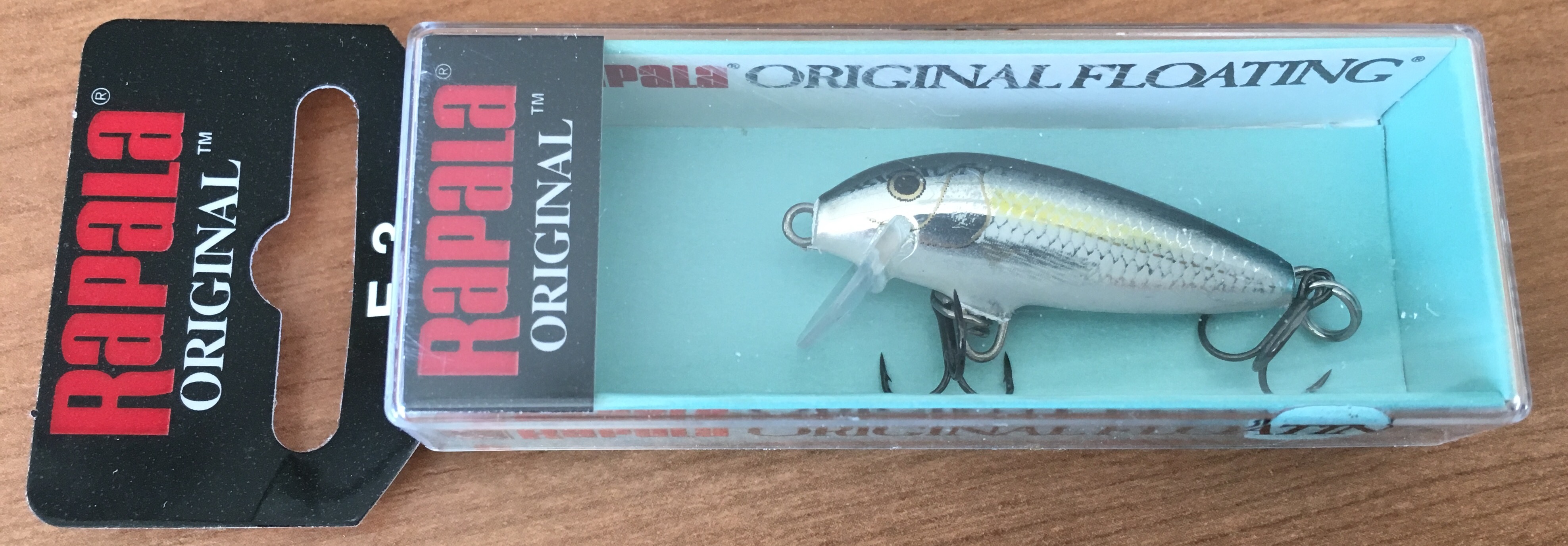 (DX)RAPALA ORIGINAL FLOTANTE 03 CM ALB 2