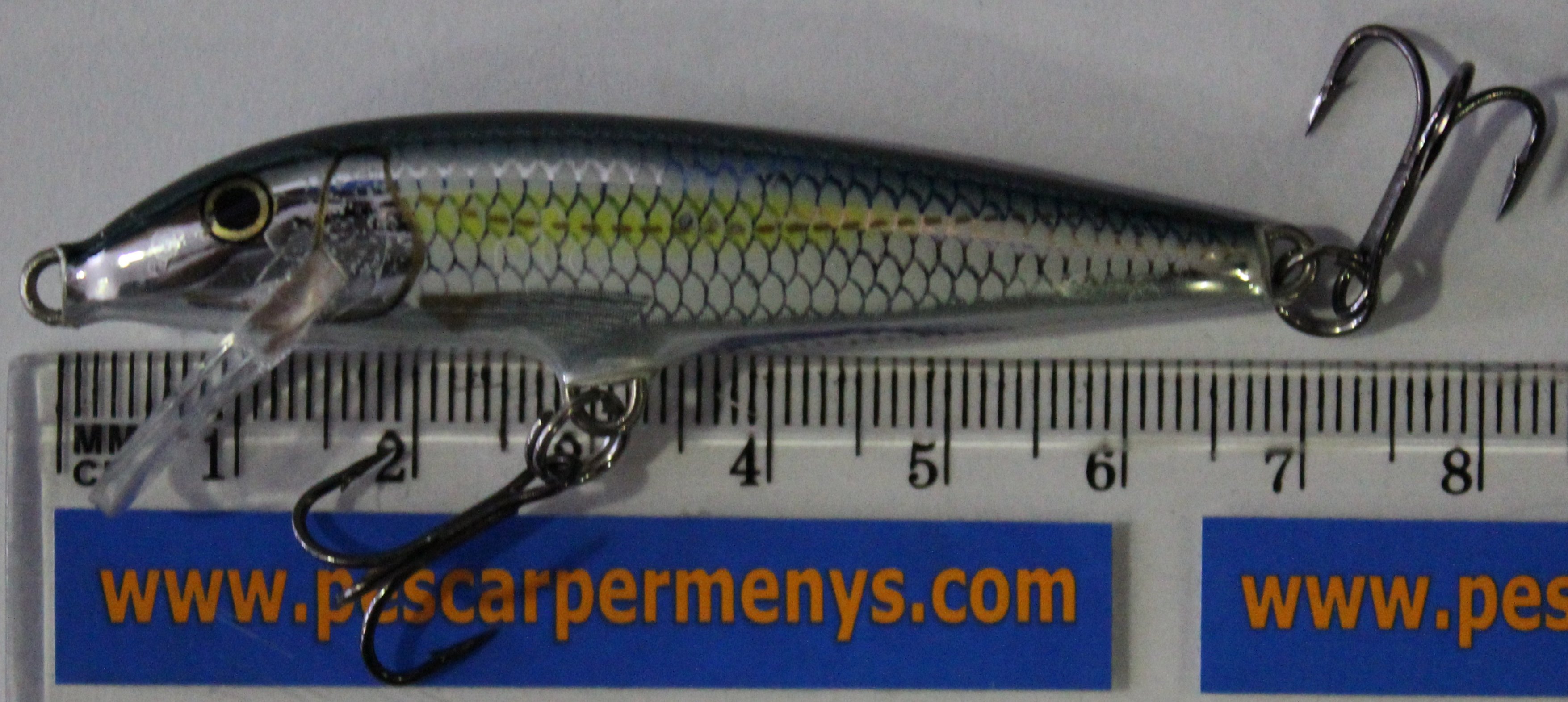 RAPALA ORIGINAL FLOTANTE 07 CM ALB 3