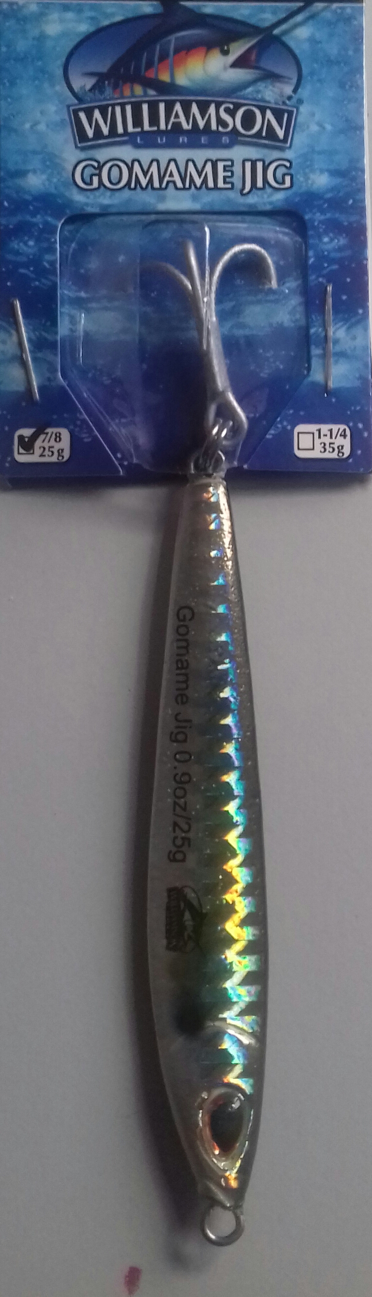 (DX)WILLIAMSON GOMAME JIG 25 AJI 2