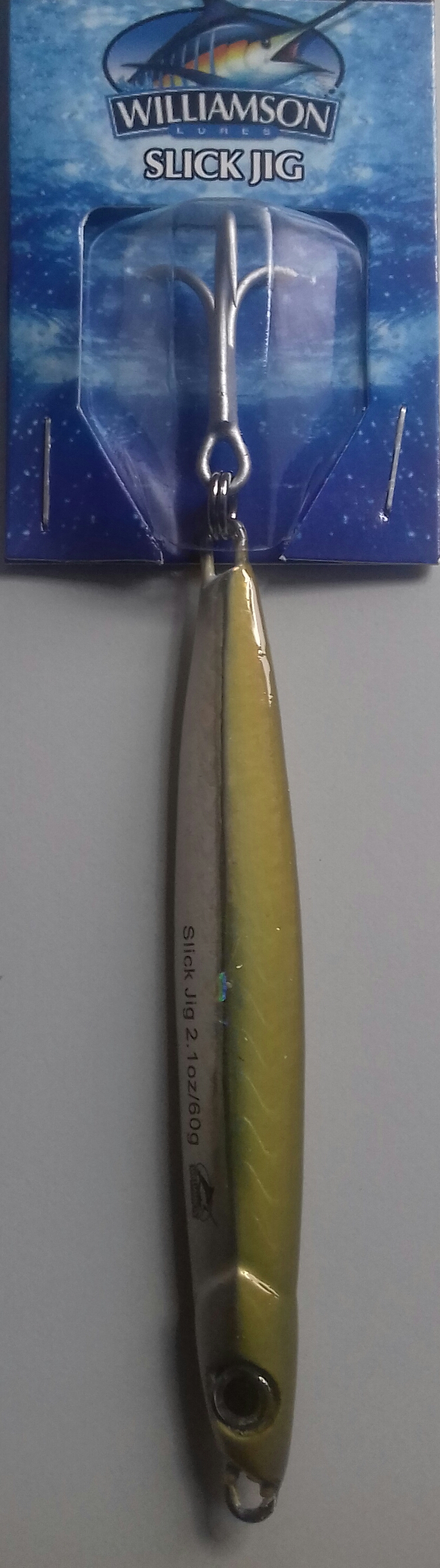 (DX)WILLIAMSON SLICK JIG 60OG 2