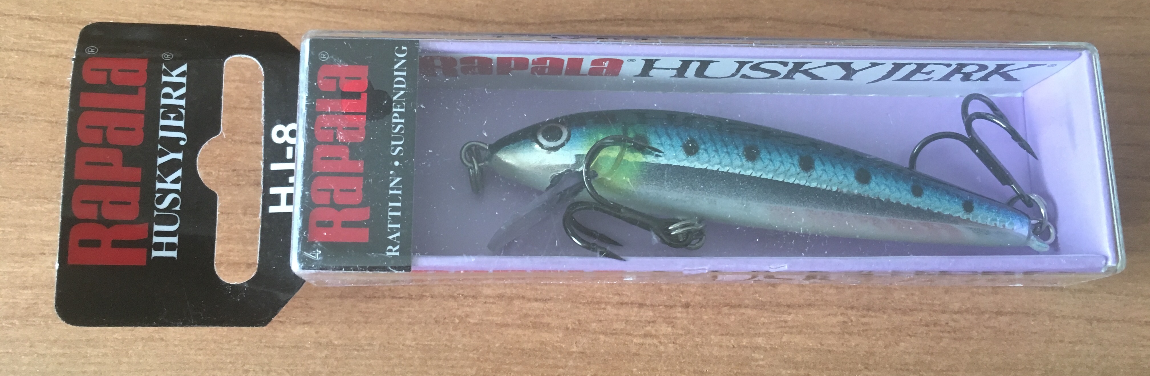 (DX)RAPALA HUSKY JERK 08 CM BSRD 3