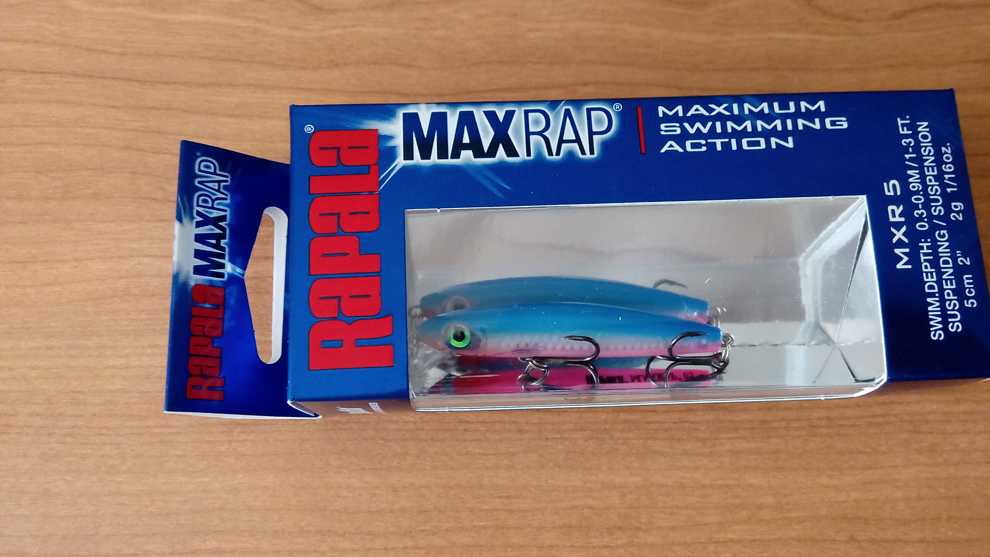 (DX)RAPALA MAX RAP 05CM FHB