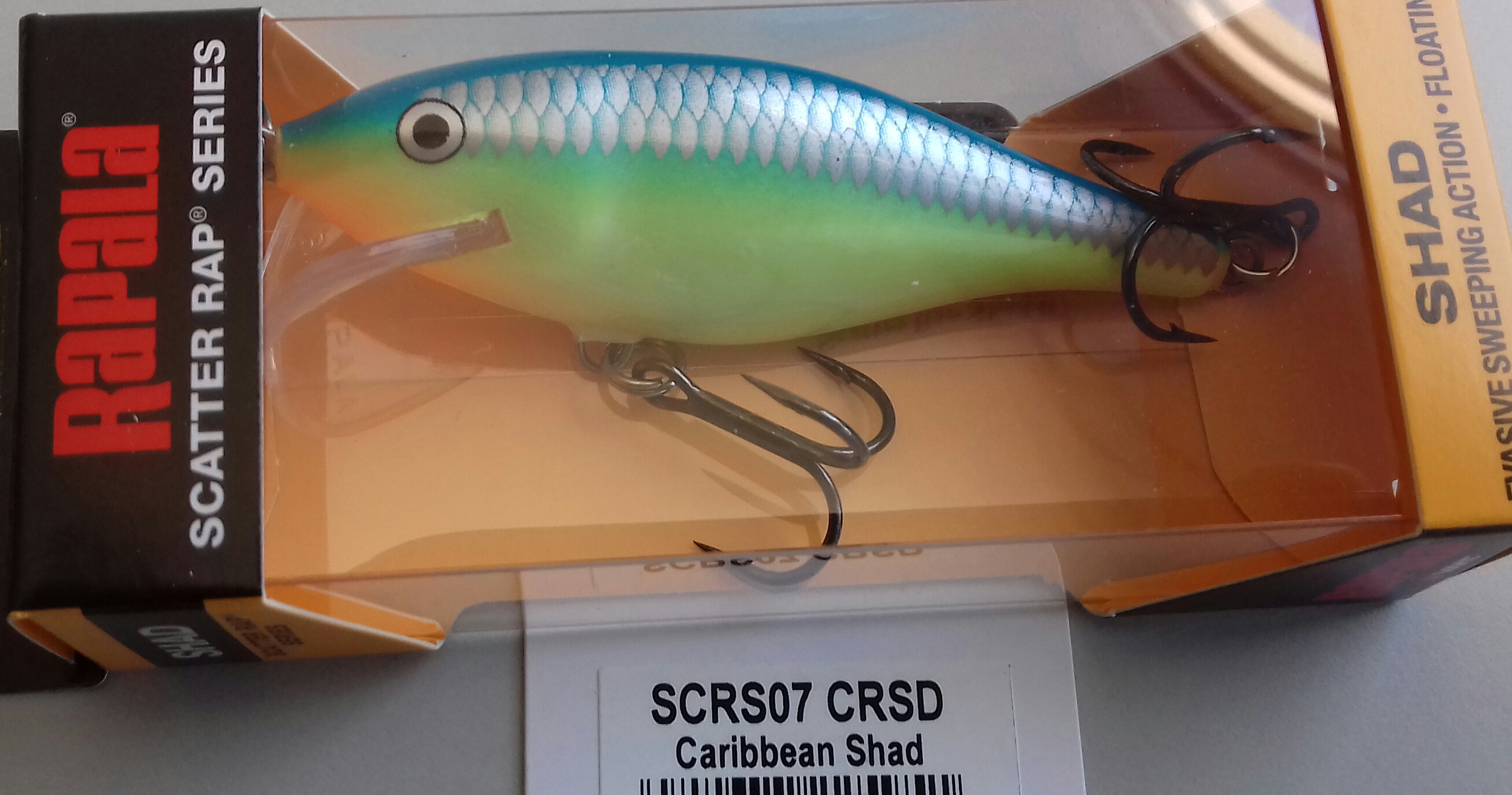 (DX)RAPALA SCATTER RAP SHAD SCRS07 7CM CRSD 2