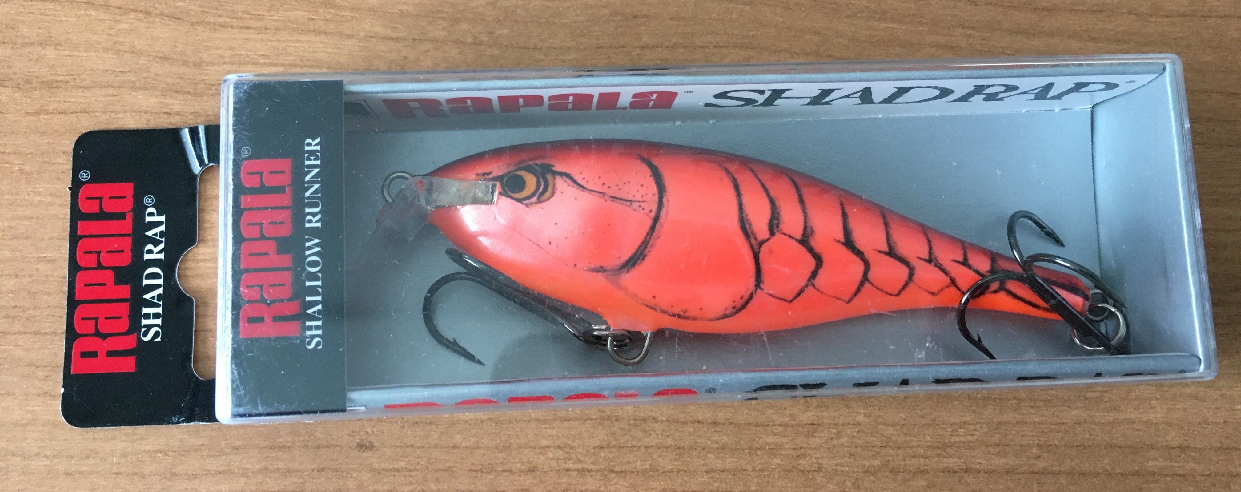 (DX)RAPALA SHAD RAP MEDIA AGUA 09 CM DMN