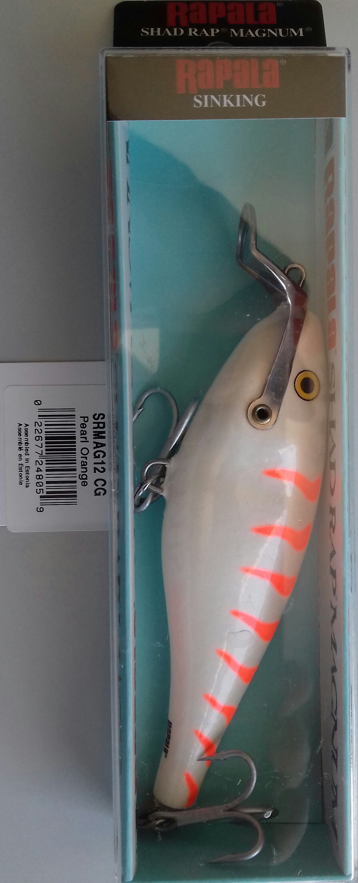 (DX)RAPALA SHAD RAP MAGNUM 12CM CG