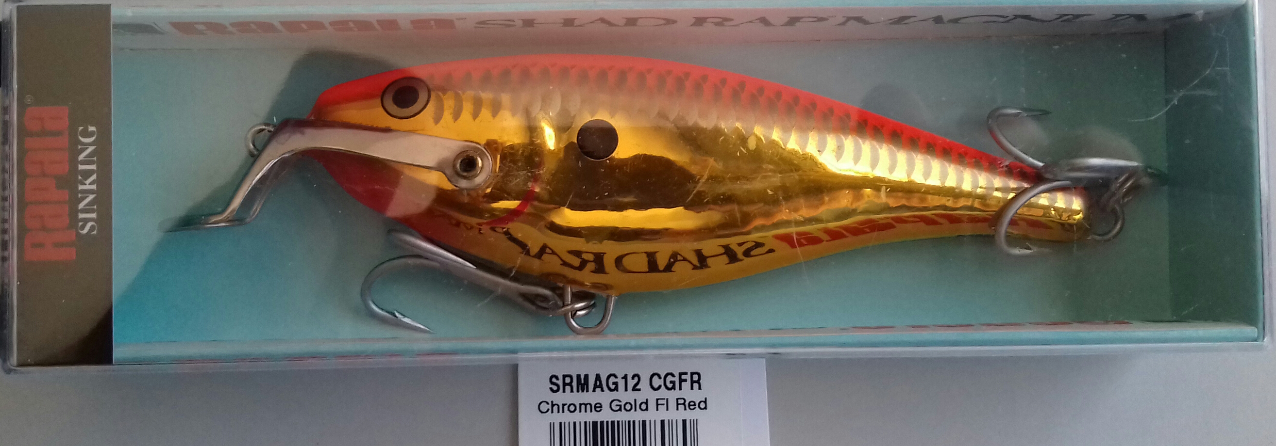 (DX)RAPALA SHAD RAP MAGNUM 12CM CGFR 3