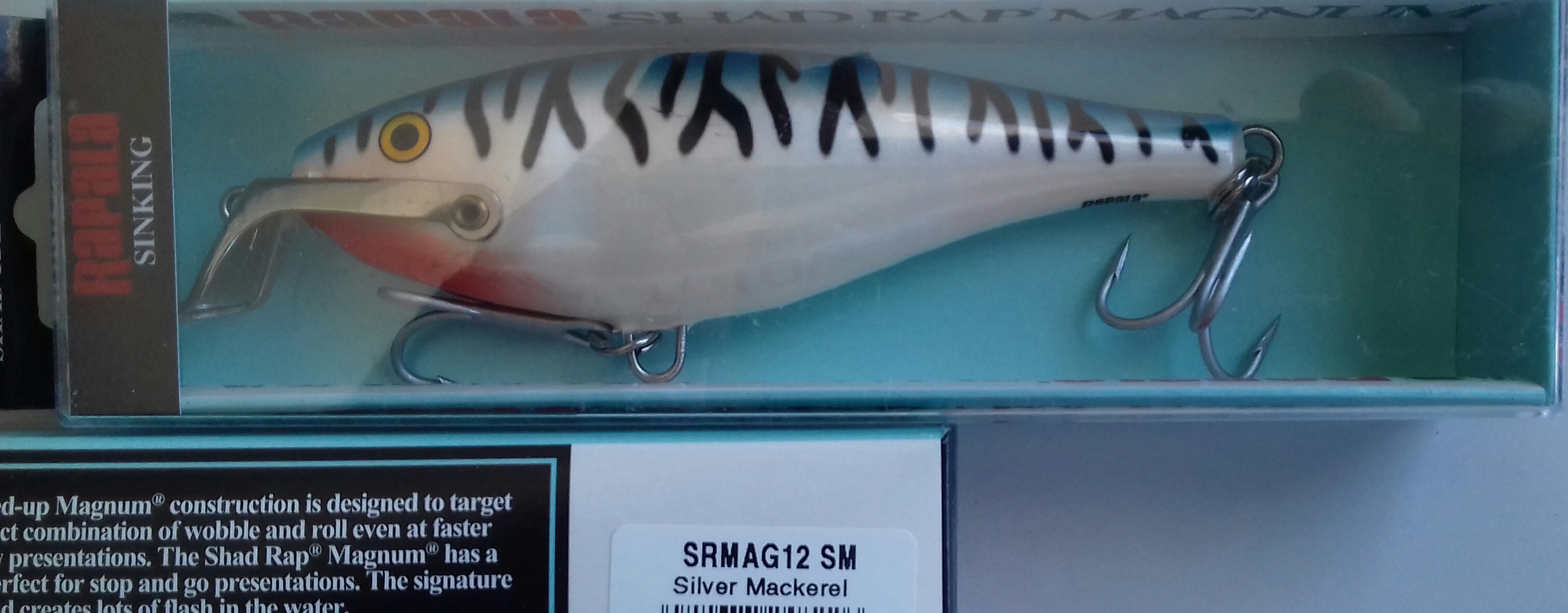 (DX)RAPALA SHAD RAP MAGNUM 12CM SM