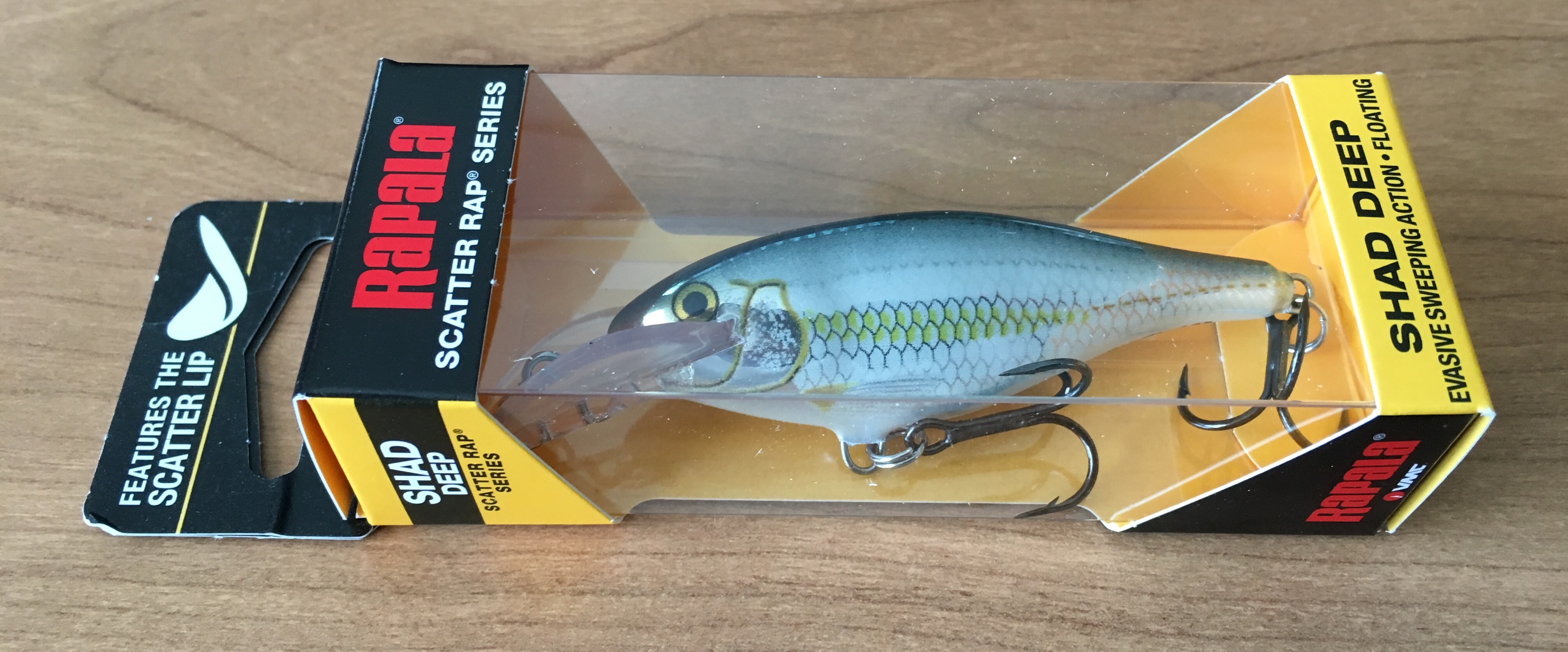 (DX)RAPALA SCATTER RAP SHAD DEEP DSCRS07 07CM ALB 3