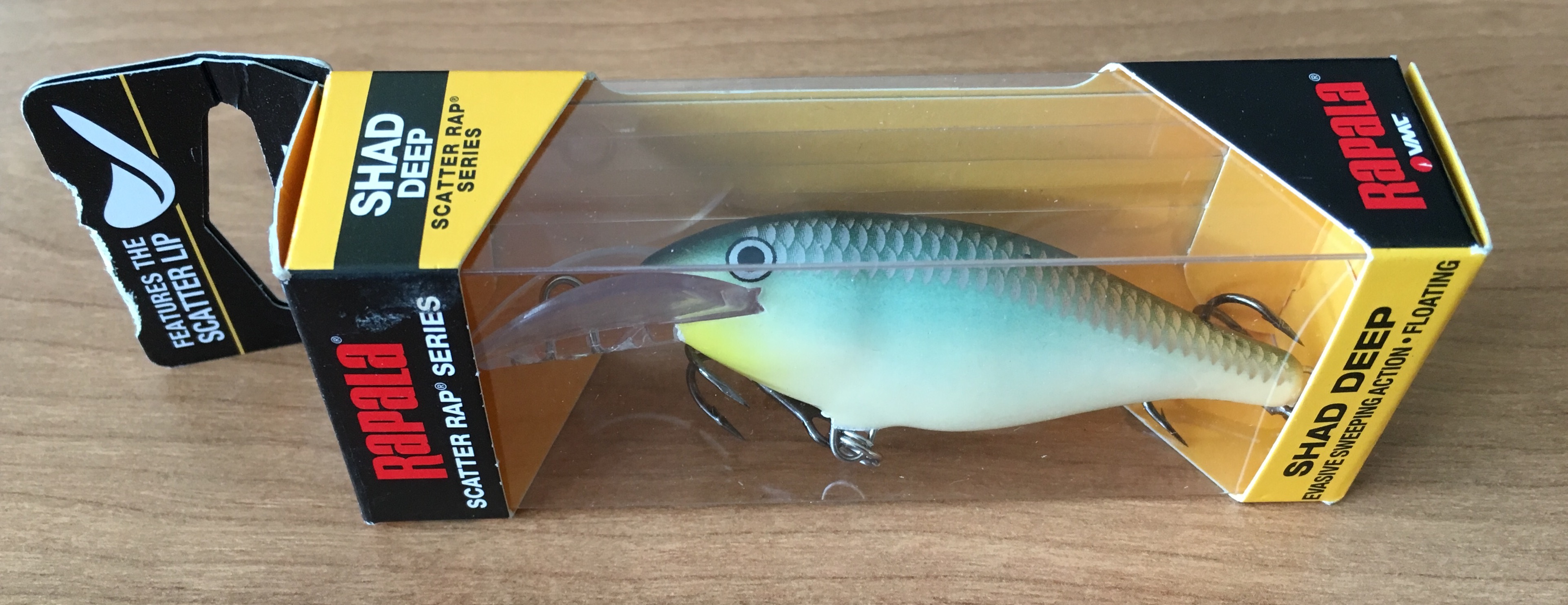 (DX)RAPALA SCATTER RAP SHAD DEEP DSCRS07 07CM BBH