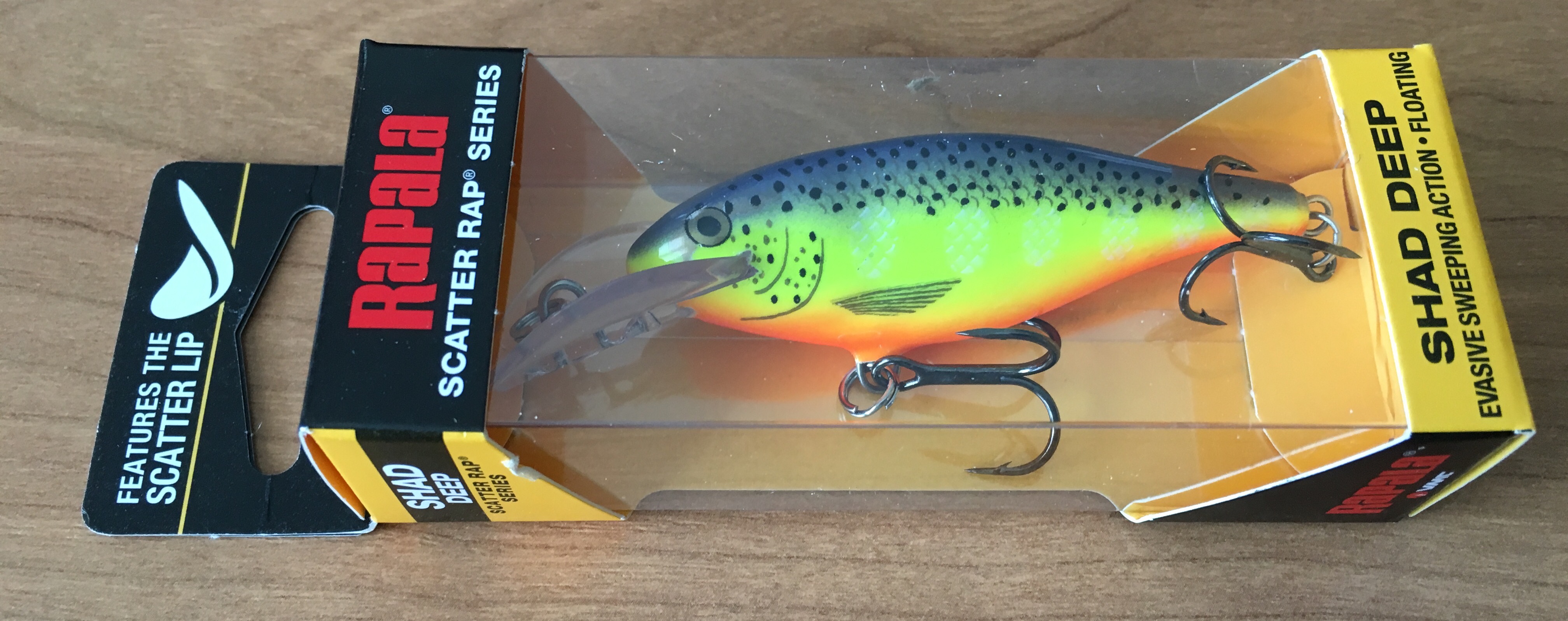 (DX)RAPALA SCATTER RAP SHAD DEEP DSCRS07 07CM HS 2
