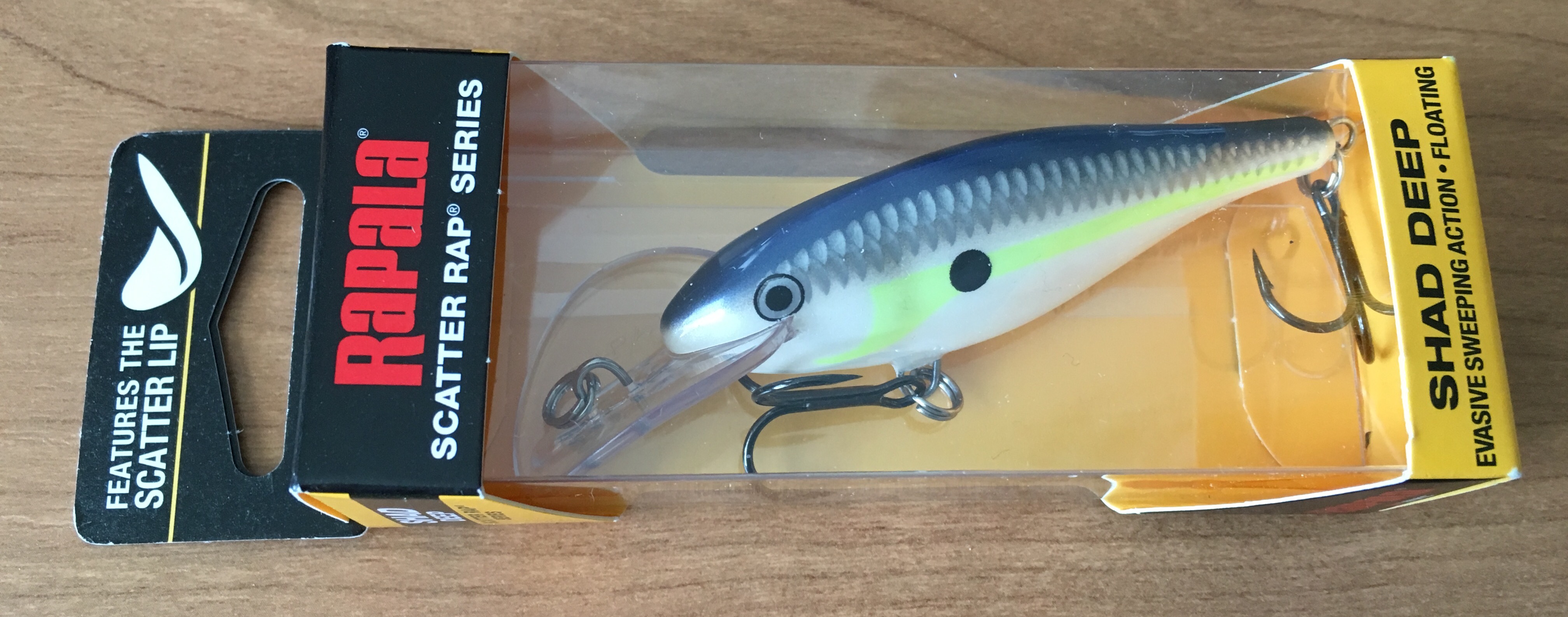 (DX)RAPALA SCATTER RAP SHAD DEEP DSCRS07 07CM HSD