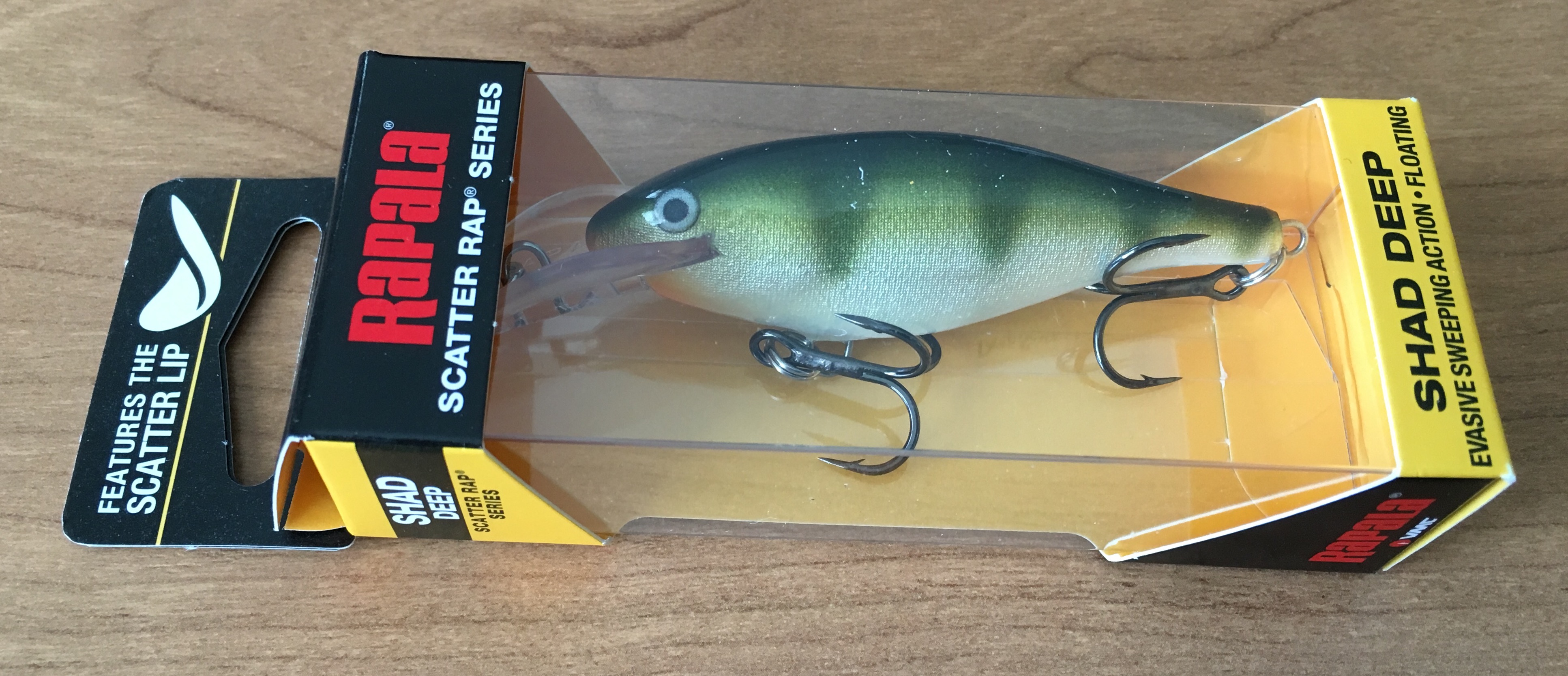 (DX)RAPALA SCATTER RAP SHAD DEEP DSCRS07 07CM YP 2