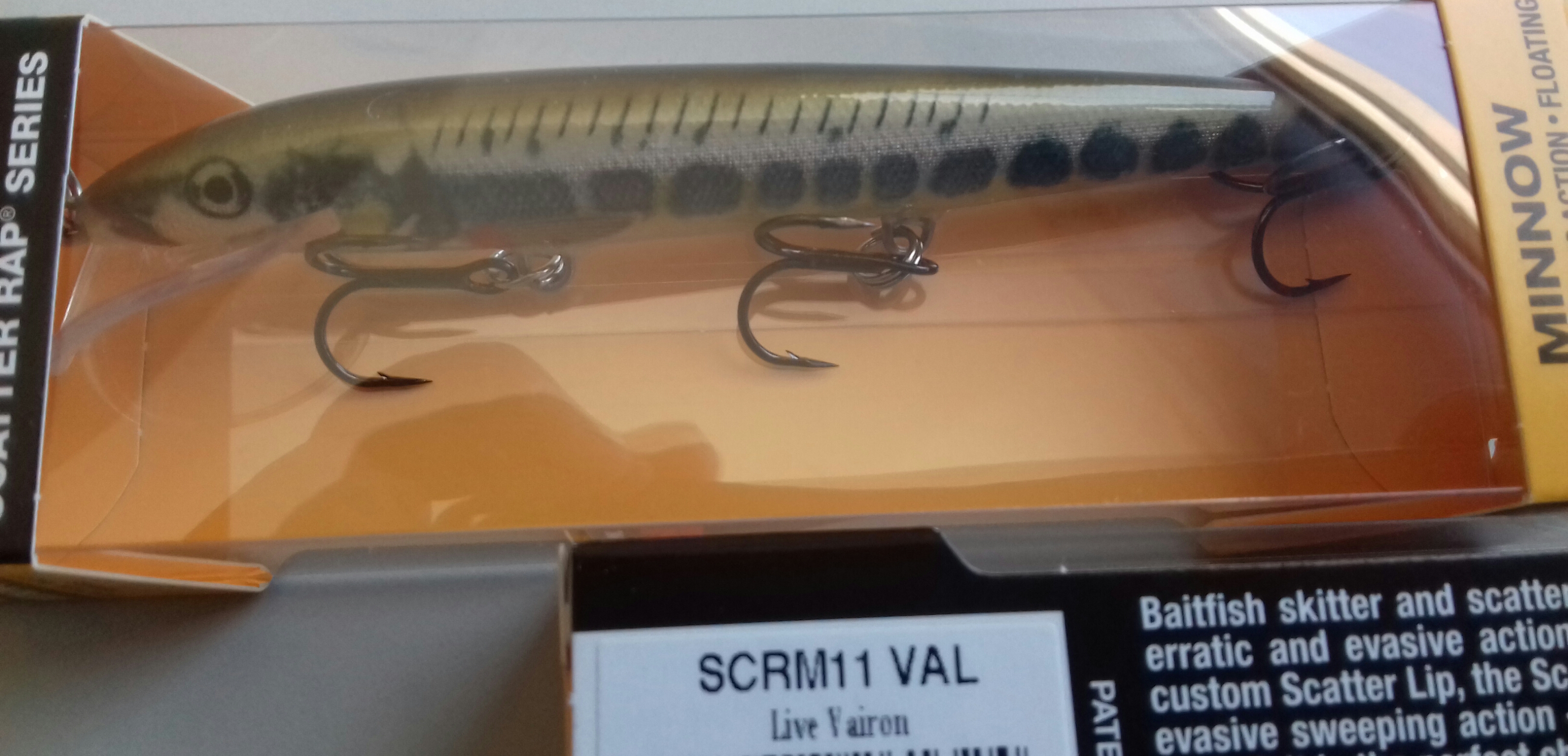 (DX)RAPALA SCATTER RAP MINNOW SCRM11 11CM VAL 2
