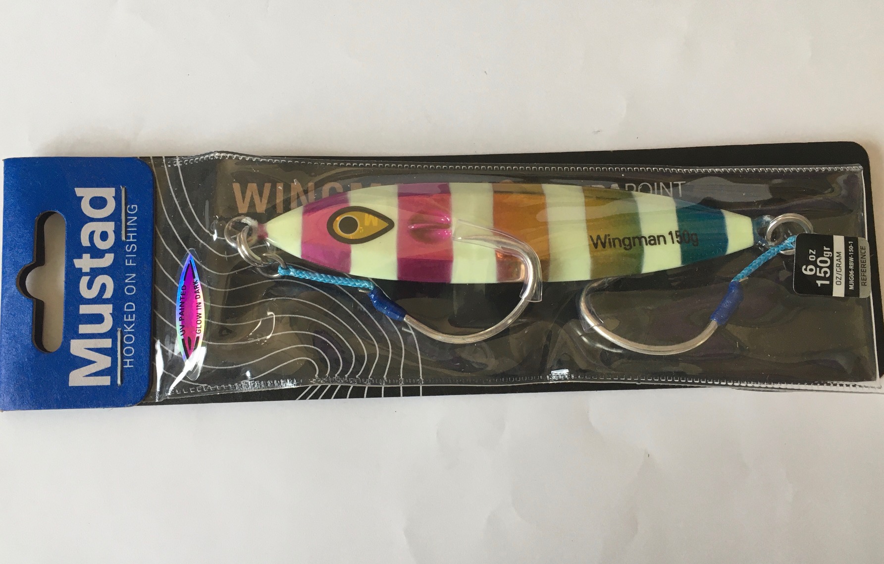 MUSTAD WINGMAN JIG 150gr RBW