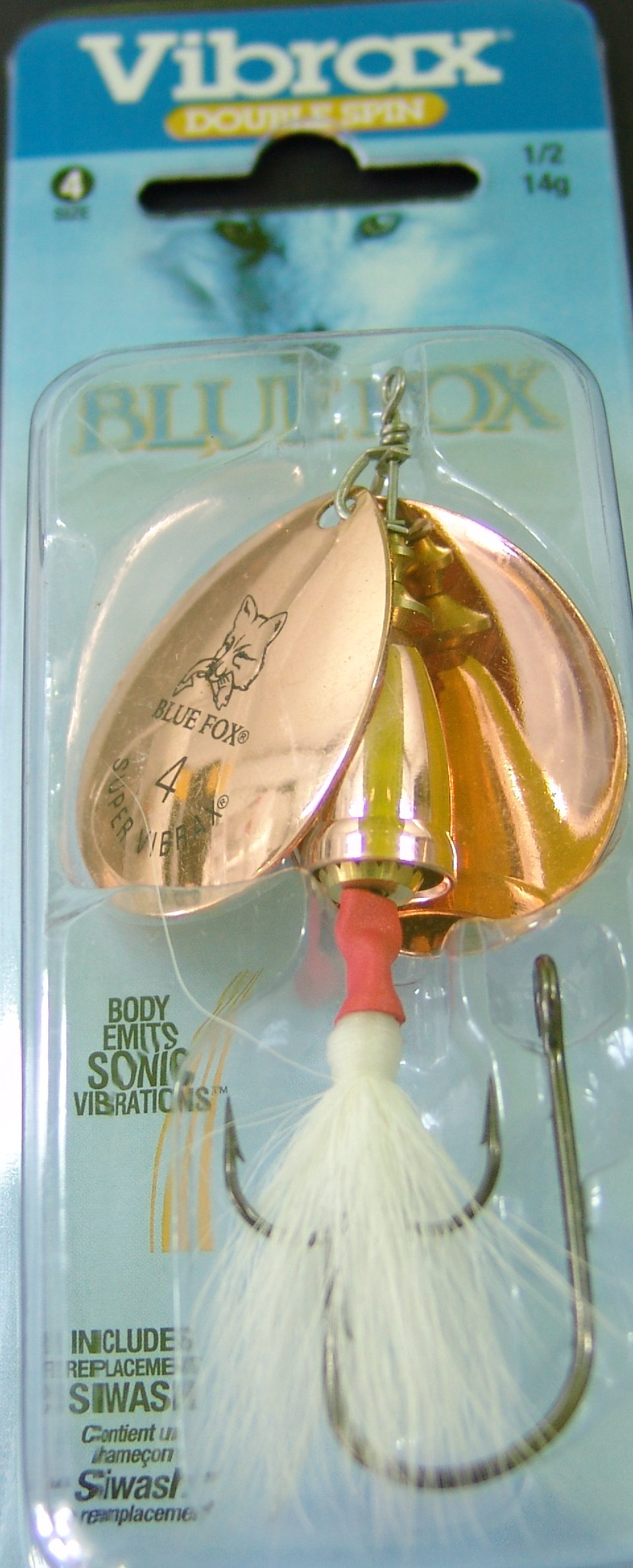 (DX)CUCHARILLA VIBRAX DOUBLE SPIN 4 CCW