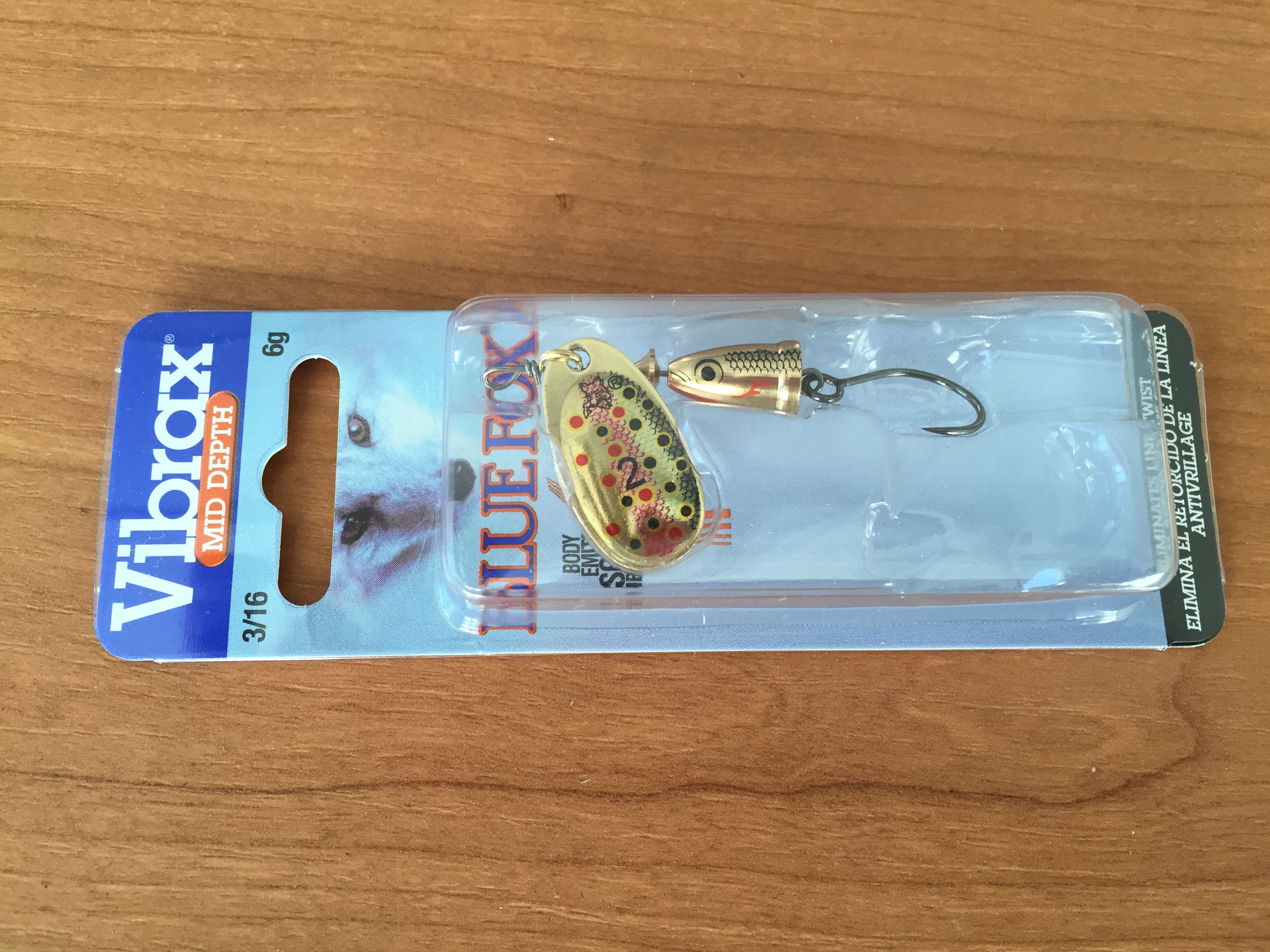 CUCHARILLA VIBRAX SHAD SIN MUERTE 2 TR 3