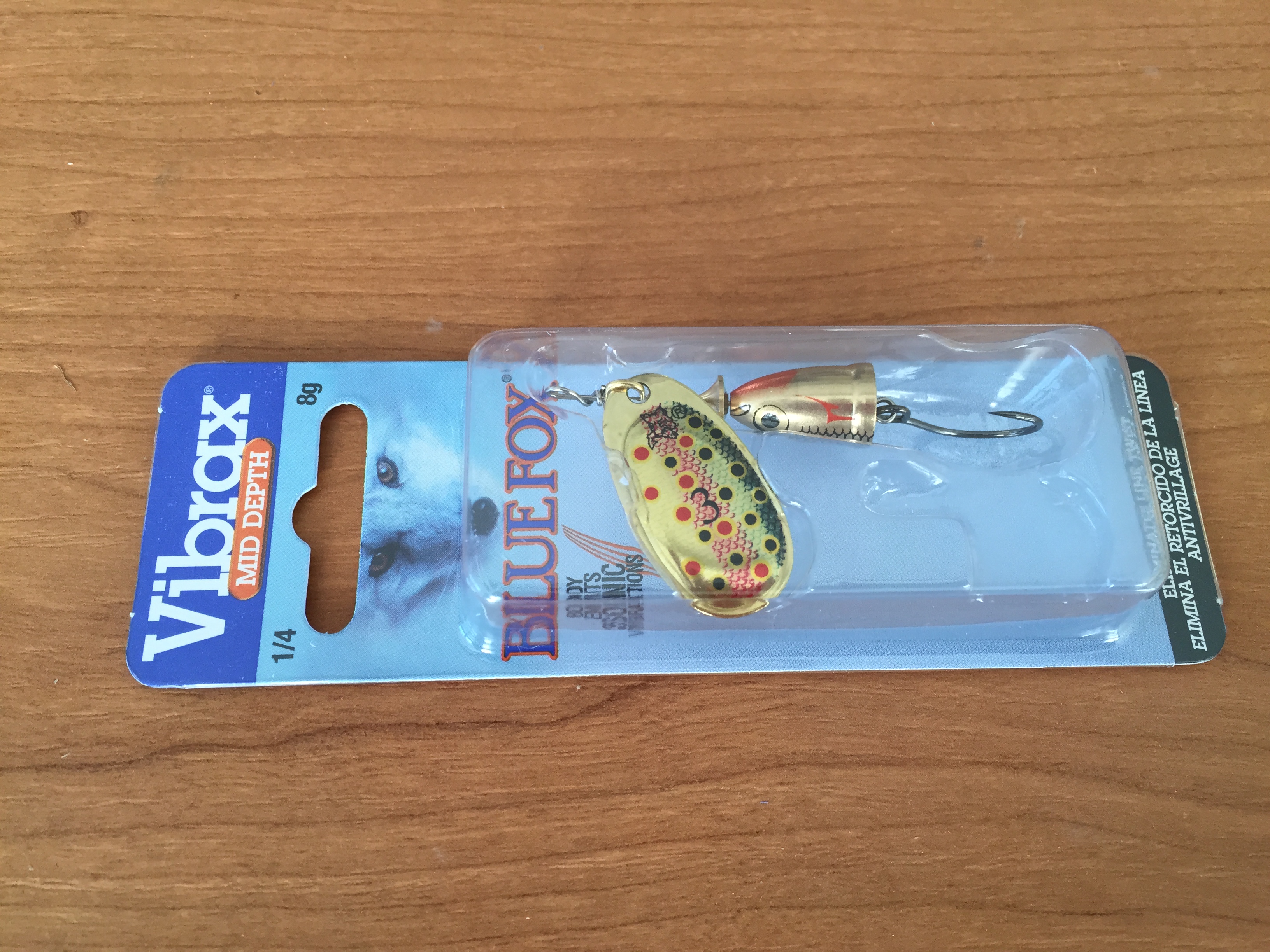 CUCHARILLA VIBRAX SHAD SIN MUERTE 3 TR 3