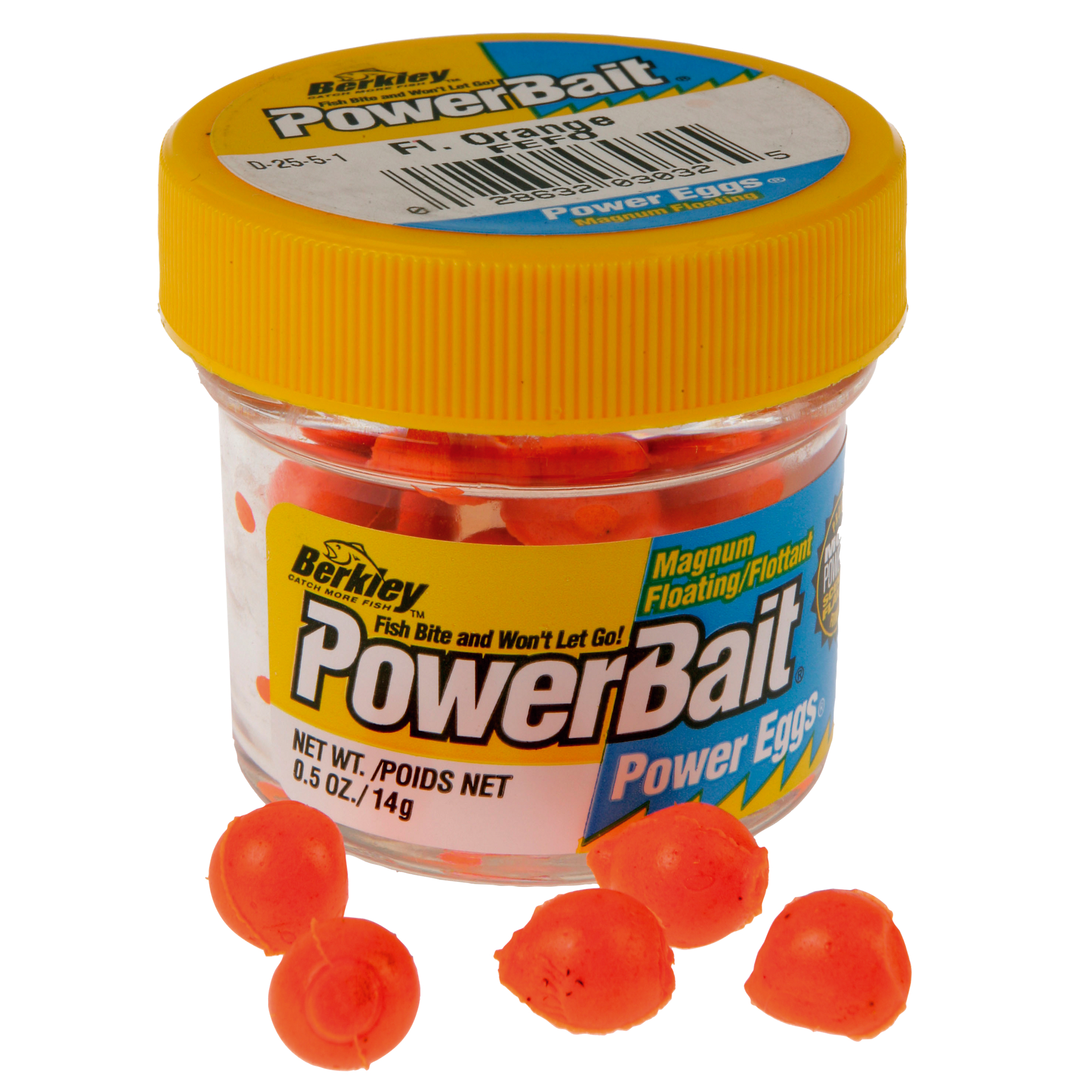 BERKLEY POWER EGGS FLOTATING MAGNUM ORANGE 3