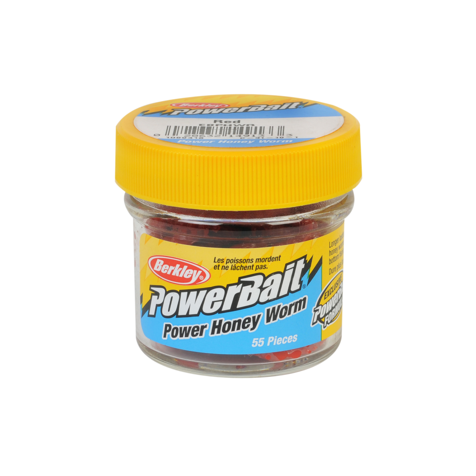 POWERBAIT POWER HONEY WORM RED 4