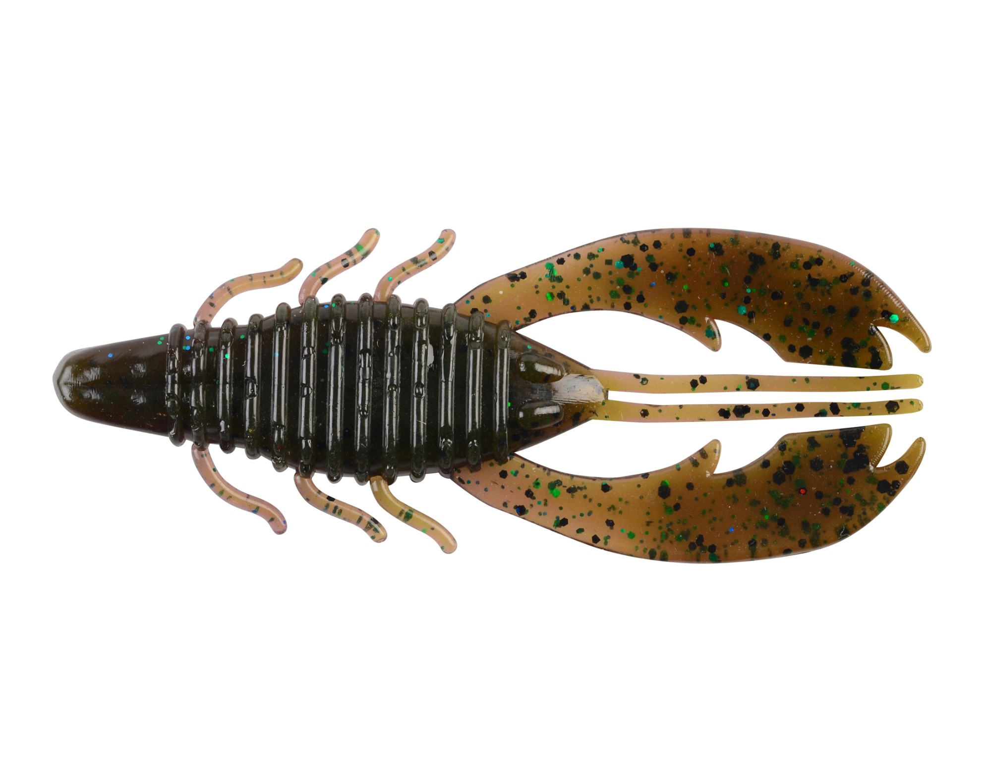 (DX)VINILO BERKLEY POWERBAIT CRAW FATTY 10CM LOUISIANA BUG (8 unidades)