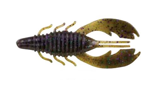 (DX)VINILO BERKLEY POWERBAIT CRAW FATTY 10CM SPRAYED GRASS 3
