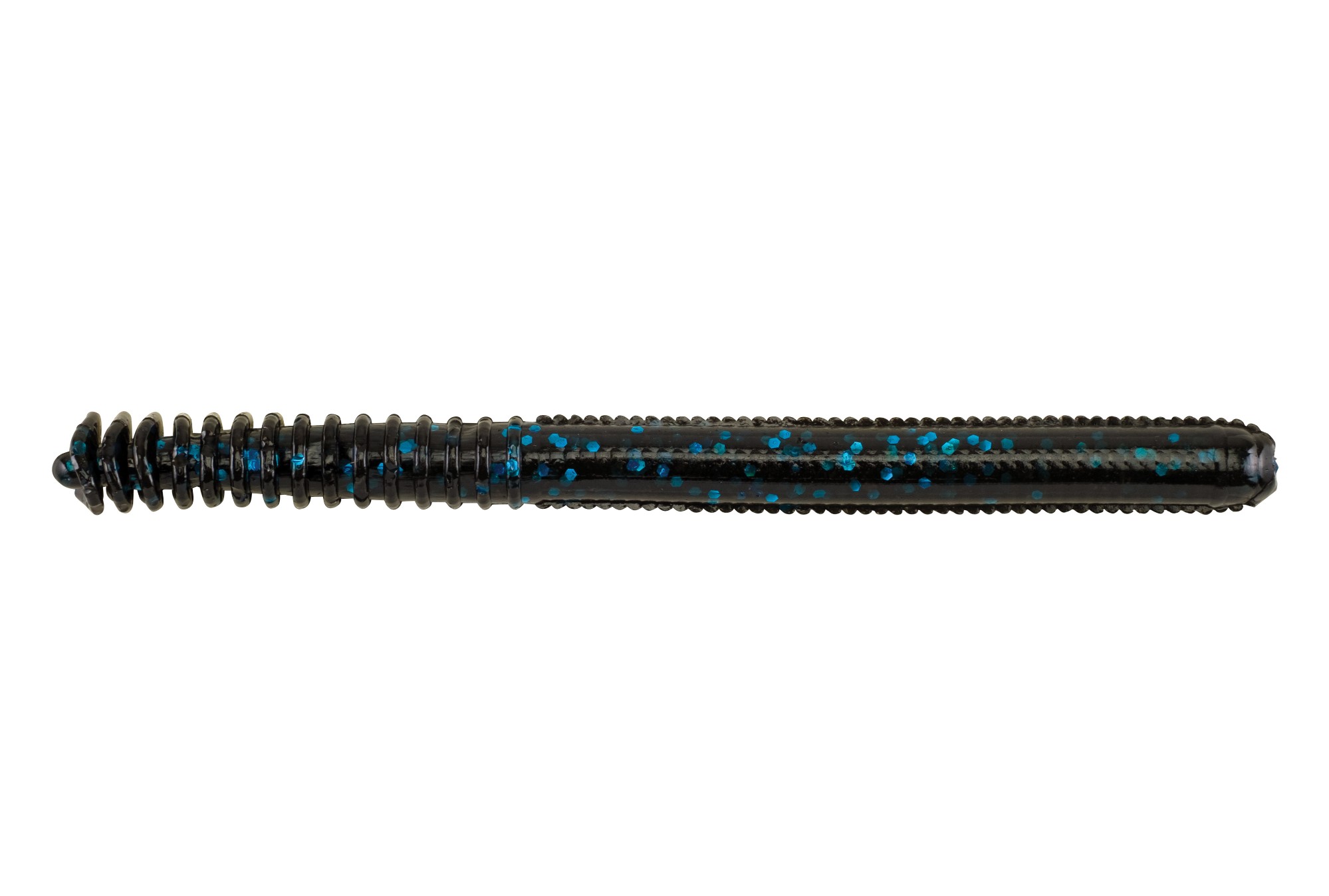 (DX)VINILO BERKLEY POWERBAIT LUGWORM 10CM BLACK BLUE FLECK (20 unidades)