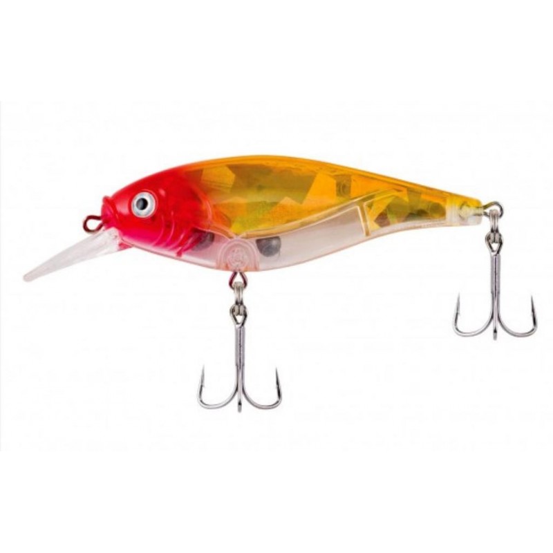 (DX)BERKLEY FLICKER SHAD SHALLOW SLICK 5CM FLASHY CLOWN