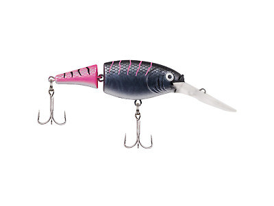 (DX)BERKLEY FLICKER SHAD JOINTED 5CM FIRETAIL MF BLACK COUGAR