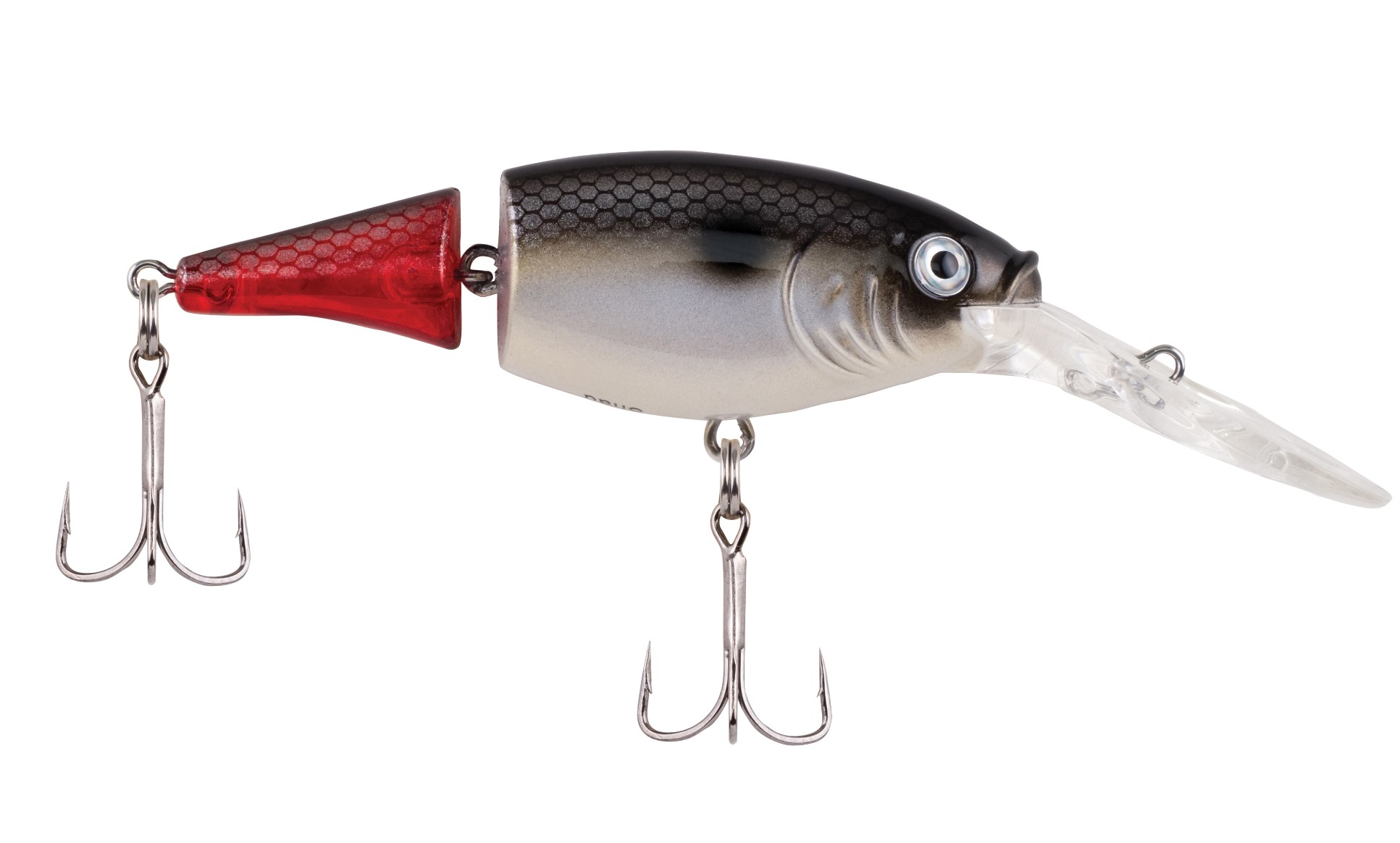 (DX)BERKLEY FLICKER SHAD JOINTED FT 7CM RED TAIL