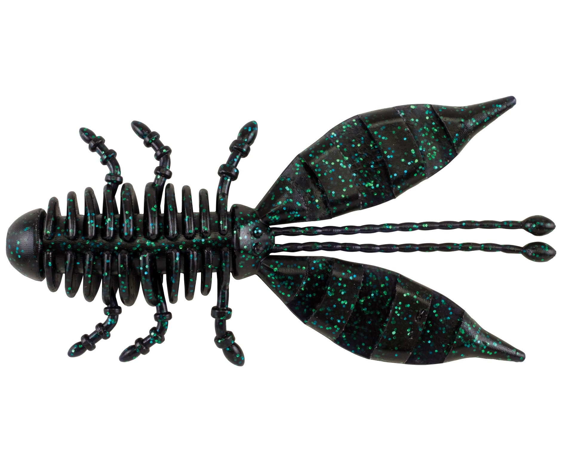 (DX)VINILO BERKLEY POWERBAIT JESTER 9cm JUNE BUG (6 unidades)