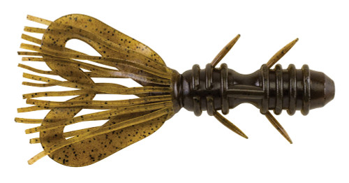 (DX)VINILO BERKLEY POWERBAIT ZESTAIL 10CM GREEN PUMPKIN (6 un)