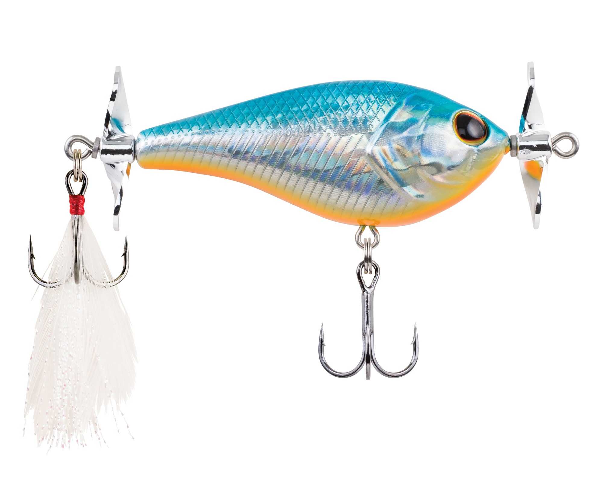 (DX)BERKLEY SPIN BOMB 6CM OG BLUE 3