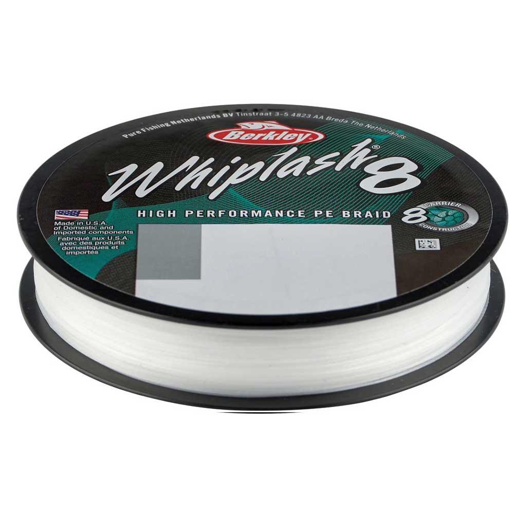 BERKLEY WHIPLASH 8 300M CRYSTAL - 0.12 17.5KG 3