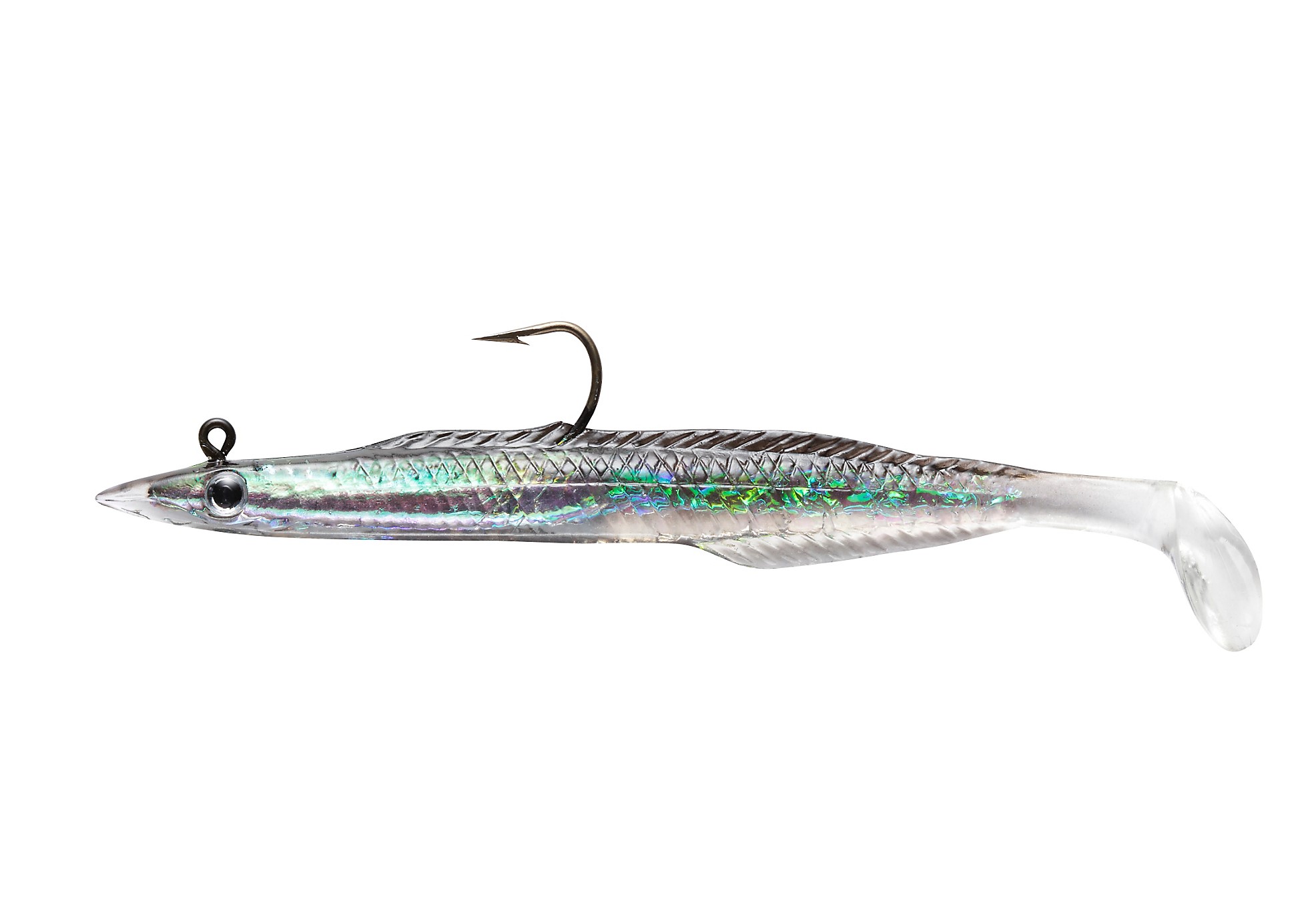 POWERBAIT MOUNTED SANDEELS 12CM BLACK (4 unidades) 3