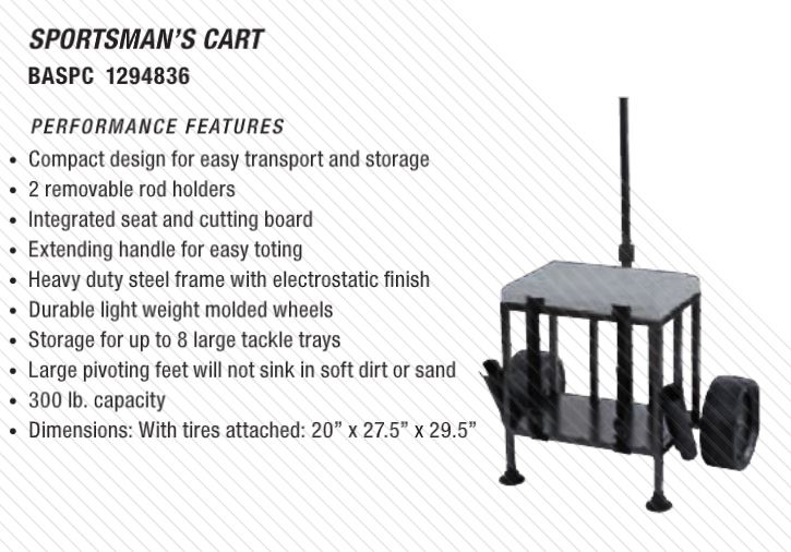 (DX)CARRO PESCA BERKLEY BASPC - SPORTSMAN S CART 3