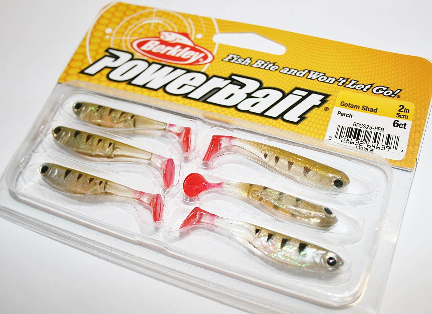 (DX)POWERBAIT GOTAM SHAD 5CM PERCH