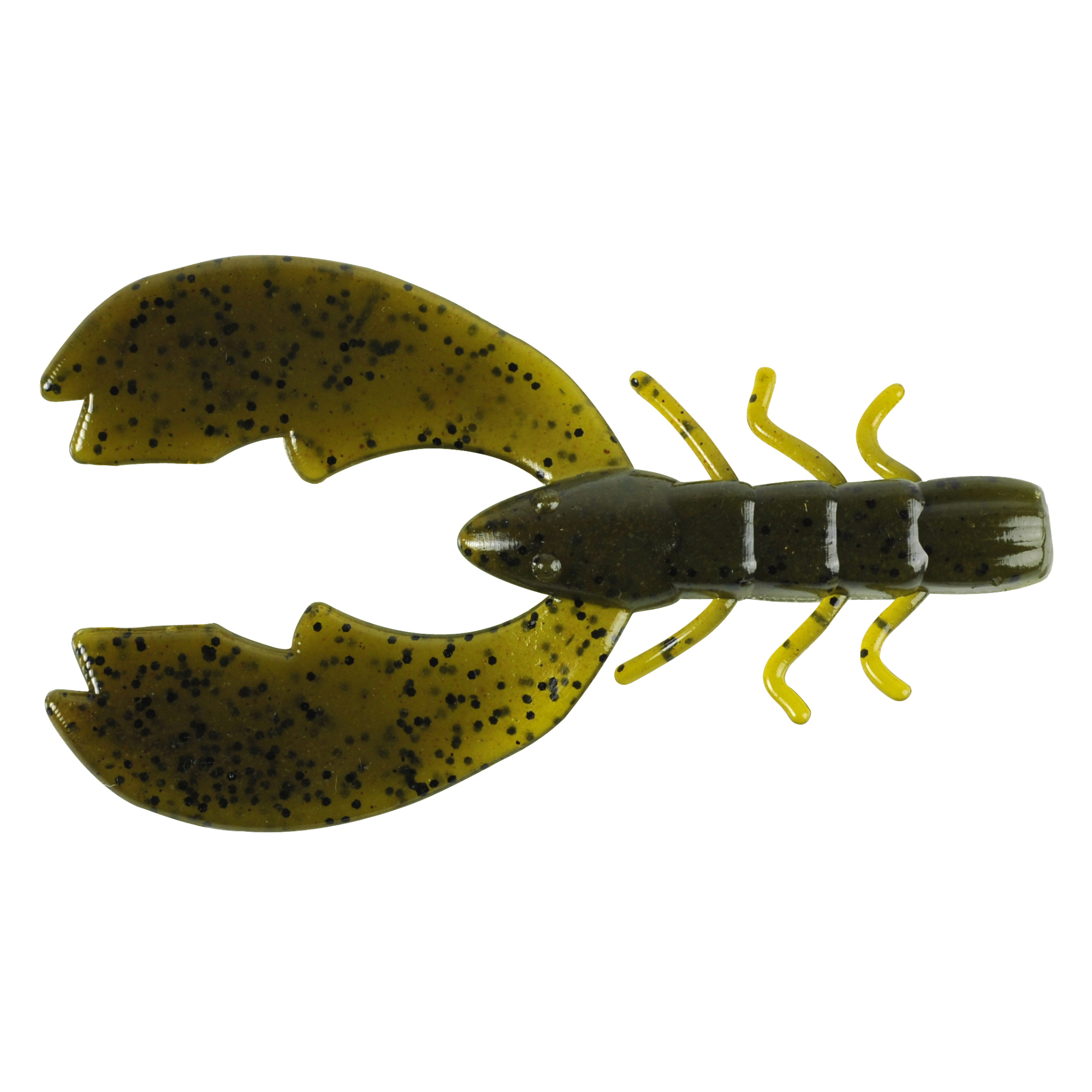 (DX)VINILO BERKLEY POWERBAIT CHIGGER CRAW 10CM GREEN PUMPKIN (9 unidades) 3