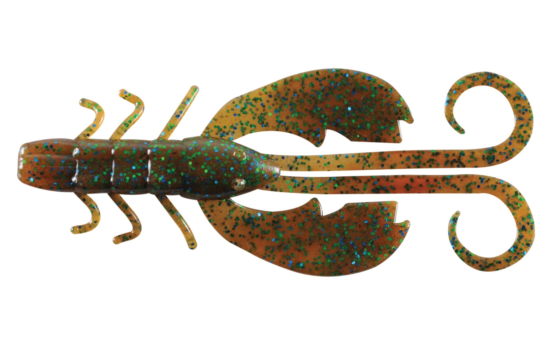 (DX)BERKLEY POWERBAIT CRAZY LEGS CHIGGER CRAW 10cm PPKGRFL (8 unidades 2