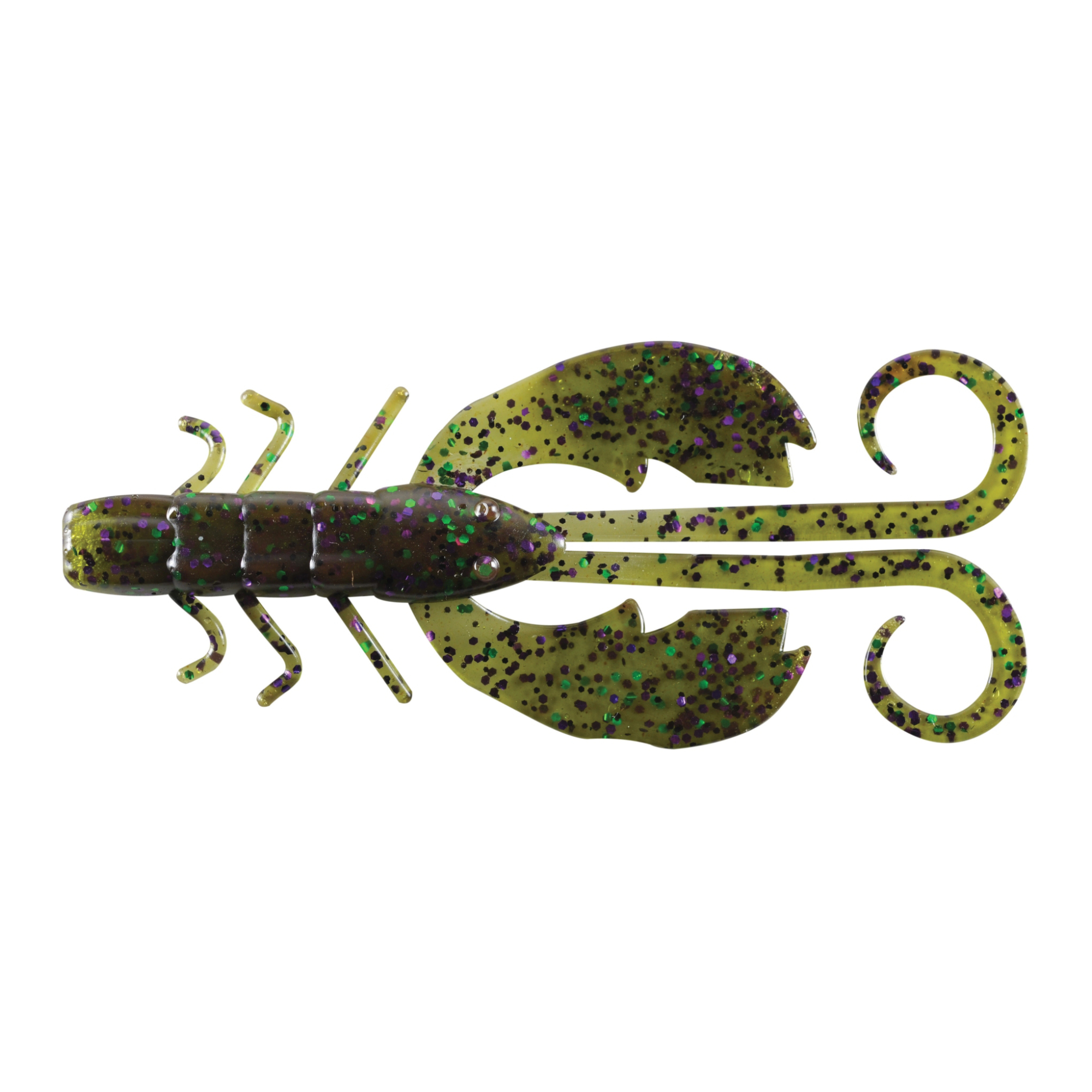 (DX)BERKLEY POWERBAIT CRAZY LEGS CHIGGER CRAW 10CM WATERMELON (8unidades 3
