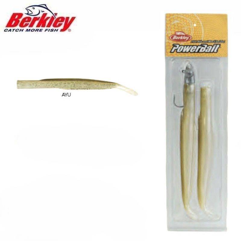 (DX)BERKLEY POWERBAIT PRERIGGED EELS 15CM AYU