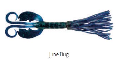(DX)BERKLEY POWERBAIT BEARDED CRAZYLEGS CHIGGER CRAW 11.5CM JUNEBUG (5 un) 2