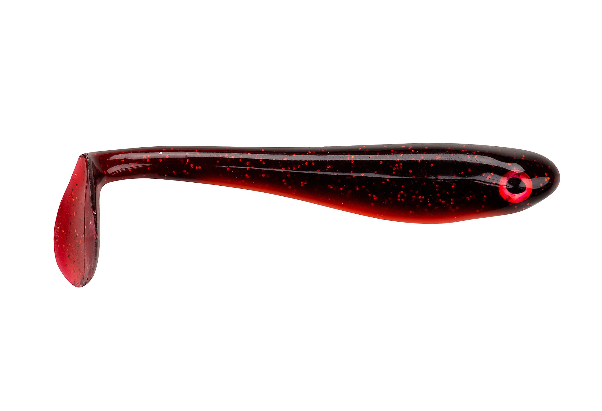 (DX)VINILO BERKLEY POWERBAIT HOLLOW BELLY 10cm Motoroil Orange (4 uni)