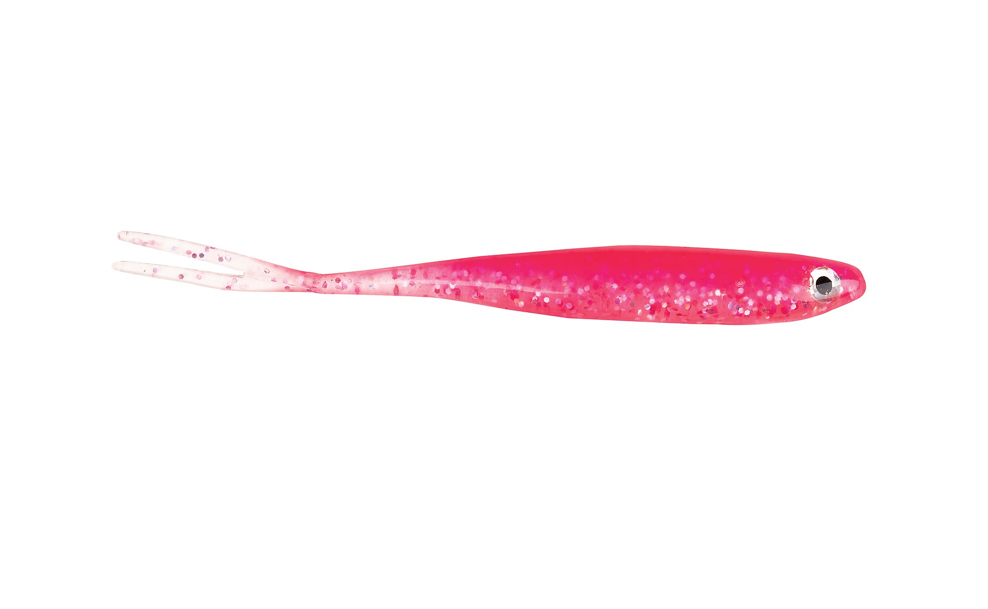 (DX)VINILO BERKLEY POWERBAIT Sneakminnow Cotton Candy 11cm (4 unidades) 3