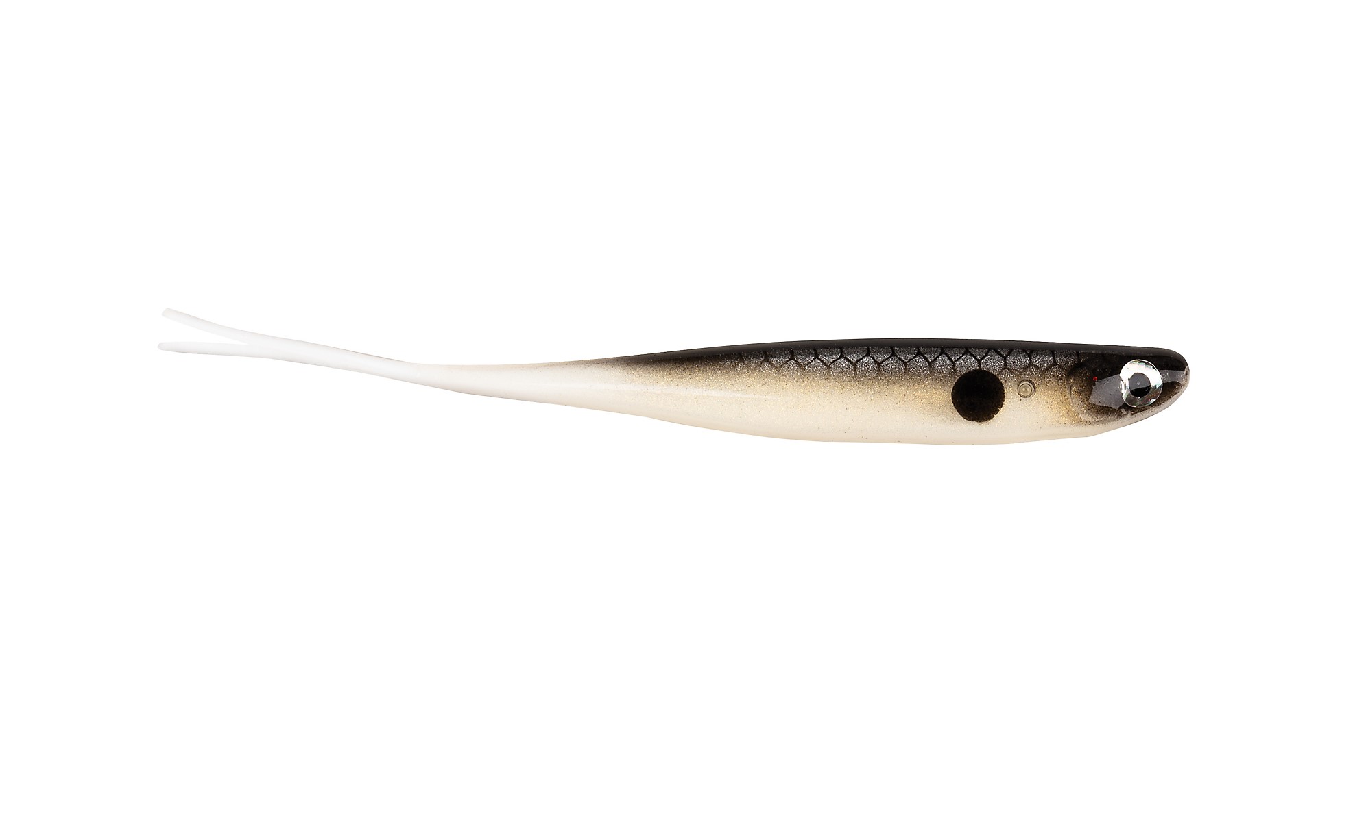 (DX)VINILO BERKLEY POWERBAIT Sneakminnow Bone Shad 11cm (4 unidades) 3