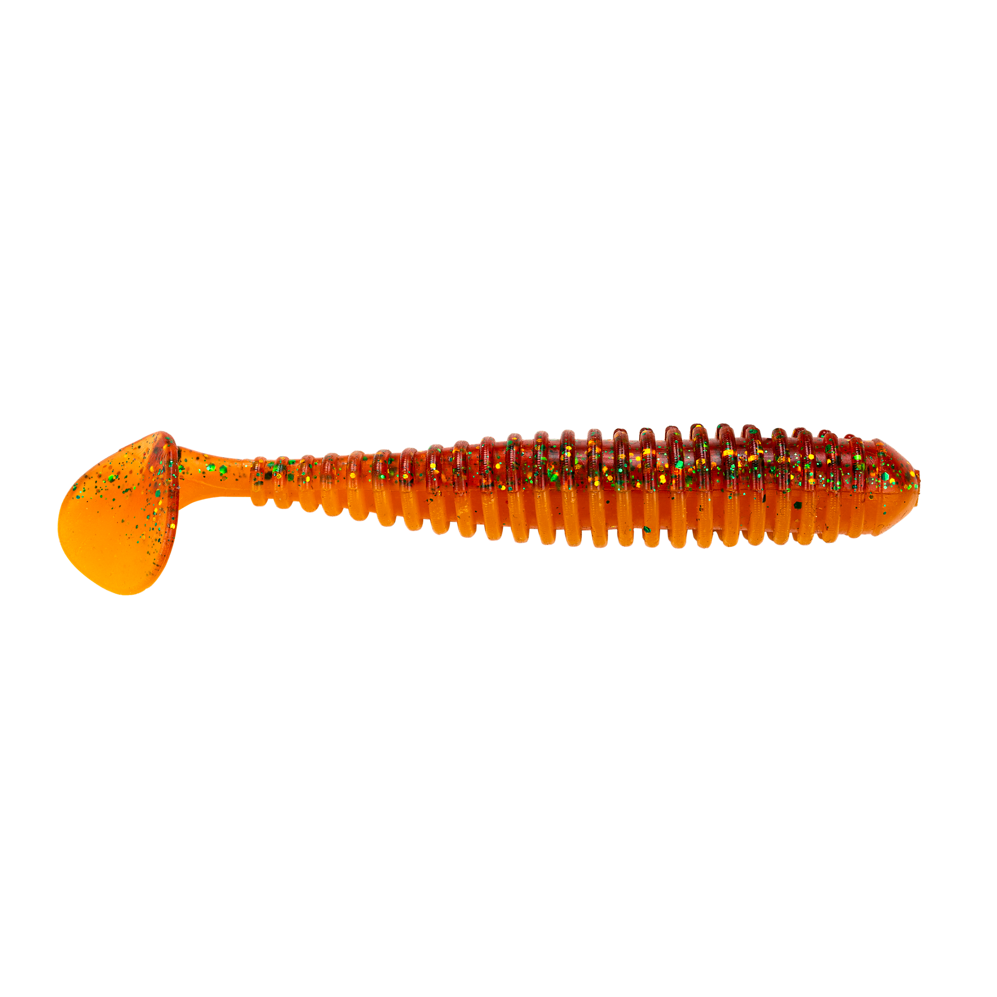(DX)VINILO BERKLEY POWERBAIT POWER SWIMMER SOFT Carrot 9.5cm (6 unidades)