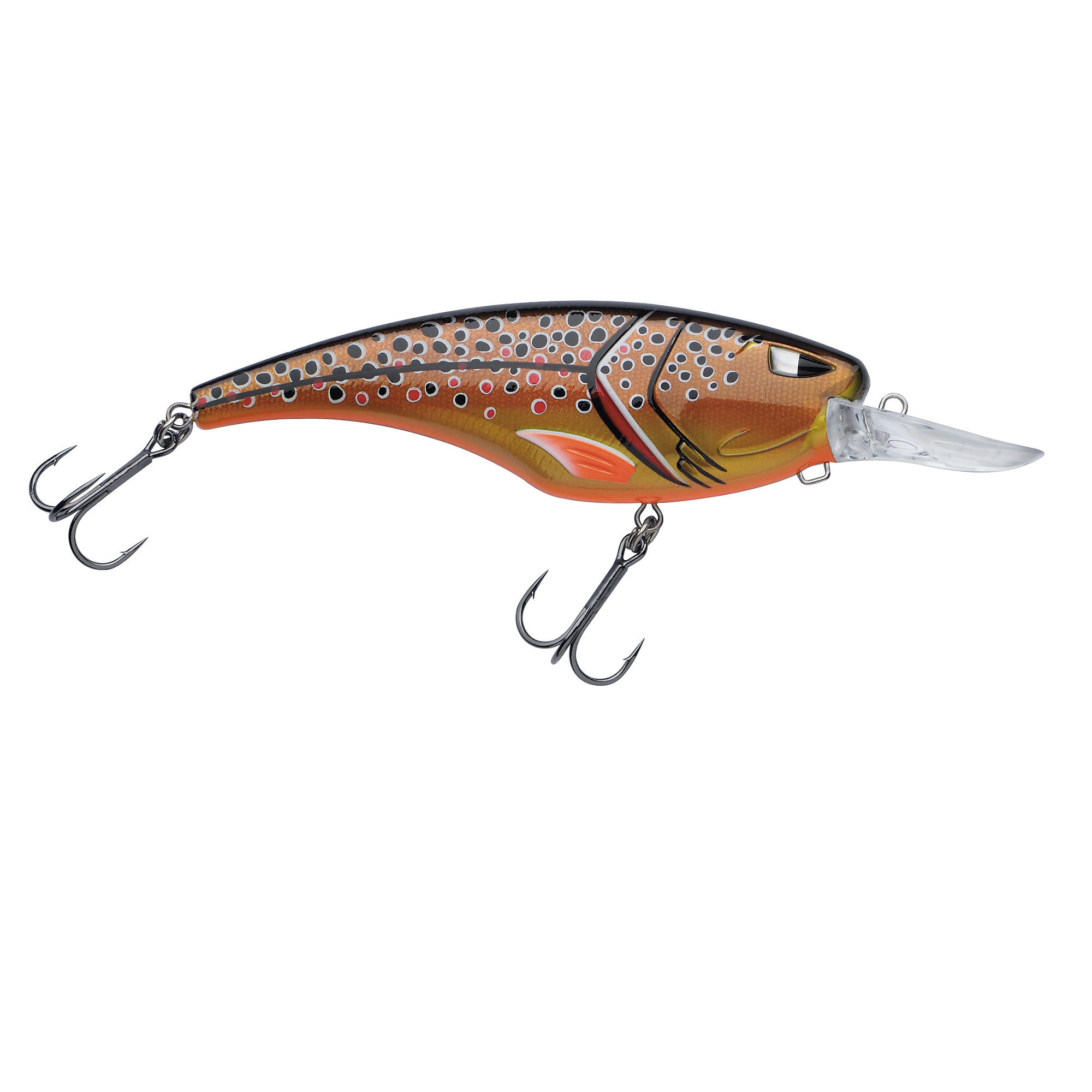 (DX)BERKLEY ZILLA DEEP CRANK 143 Brown Trout
