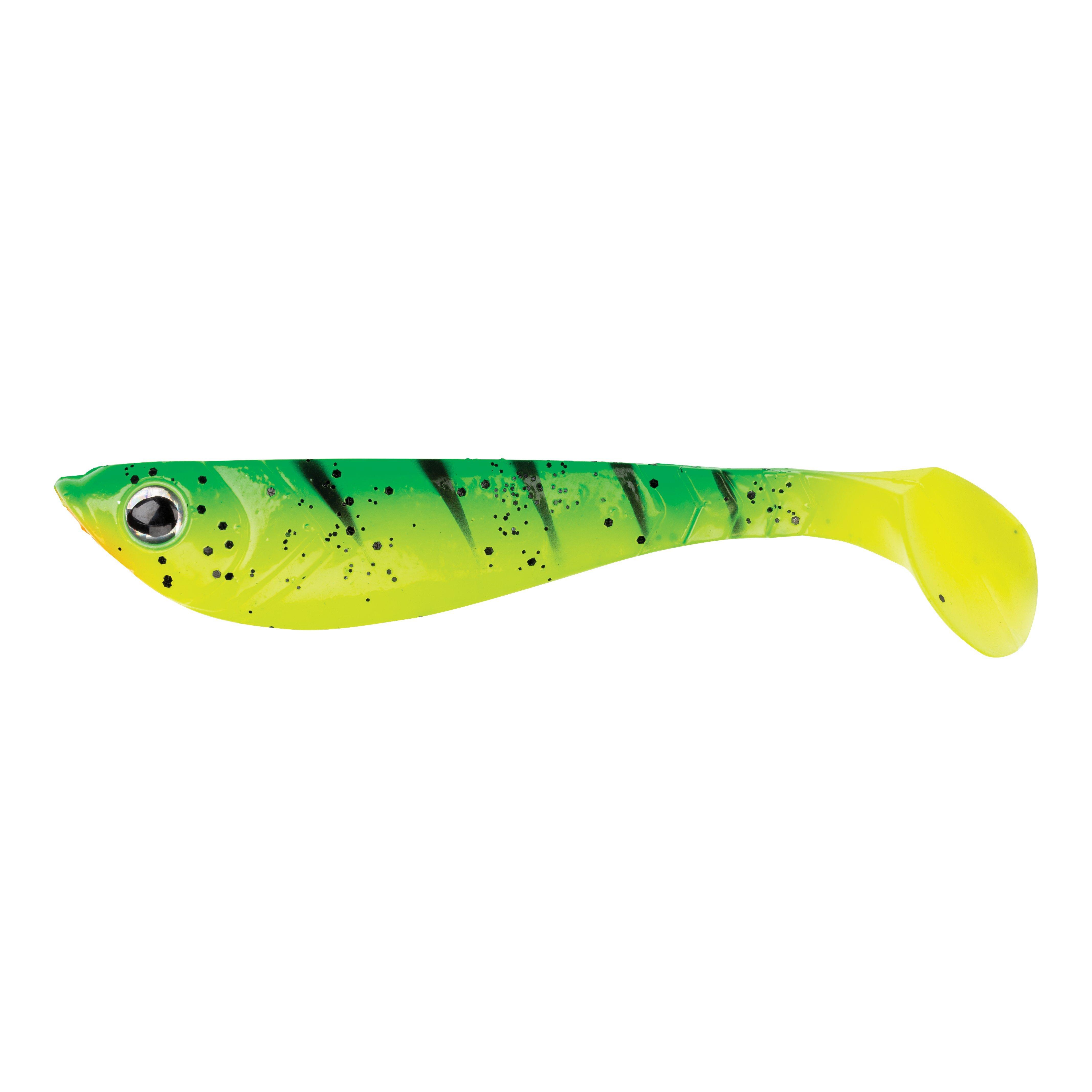 (DX)BERKLEY POWERBAIT PULSE SHAD 06cm 8pcs Hot Firetiger