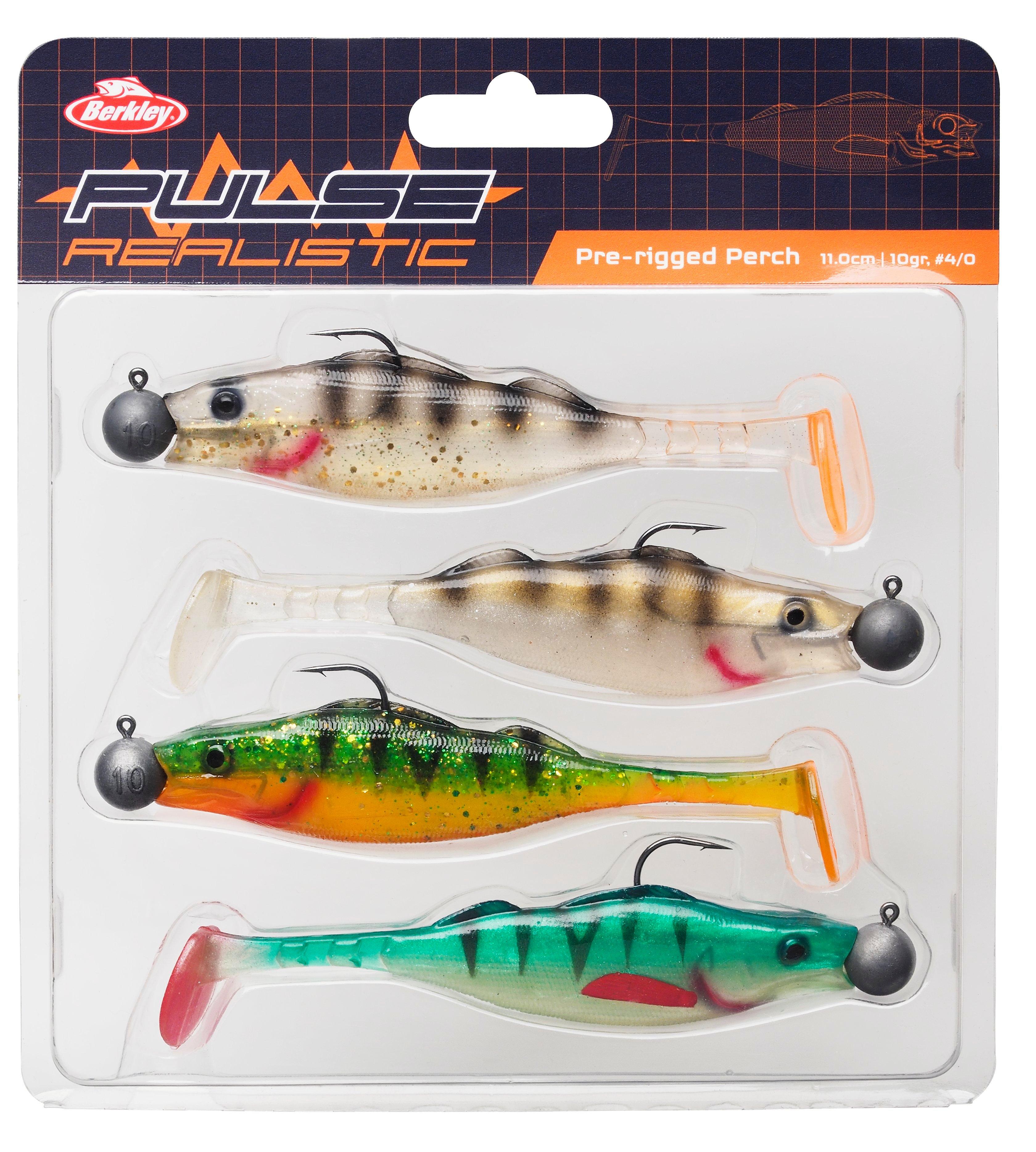 (DX)VINILO BERKLEY Pulse Realistic Perch 7cm 4pcs