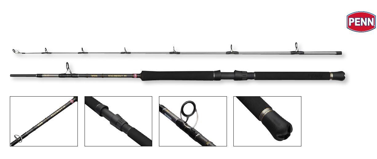 CAÑA PENN REGIMENT IV Boat 702 210 12-20lb 2PCS